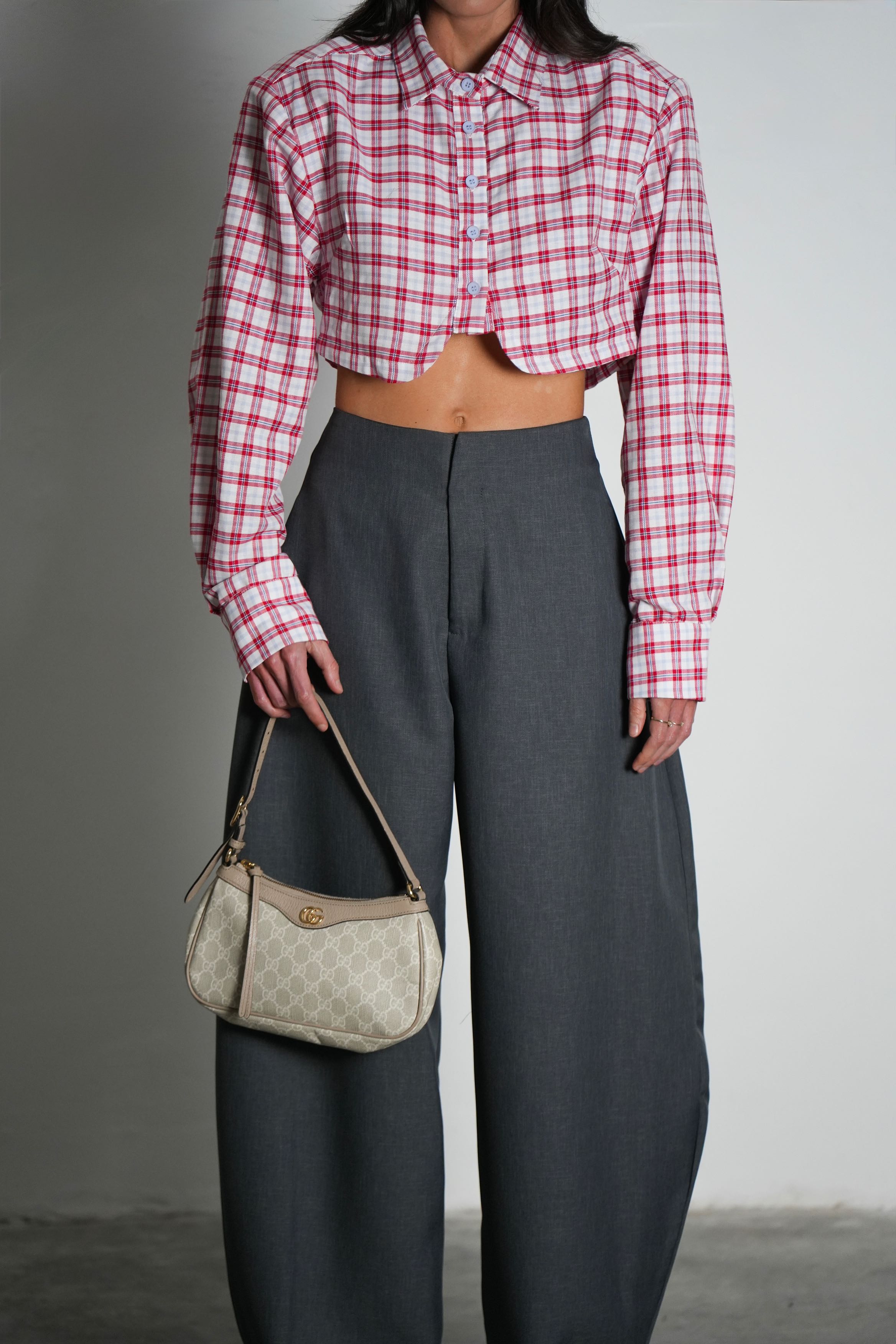 מכנסי דרוברי-אפור