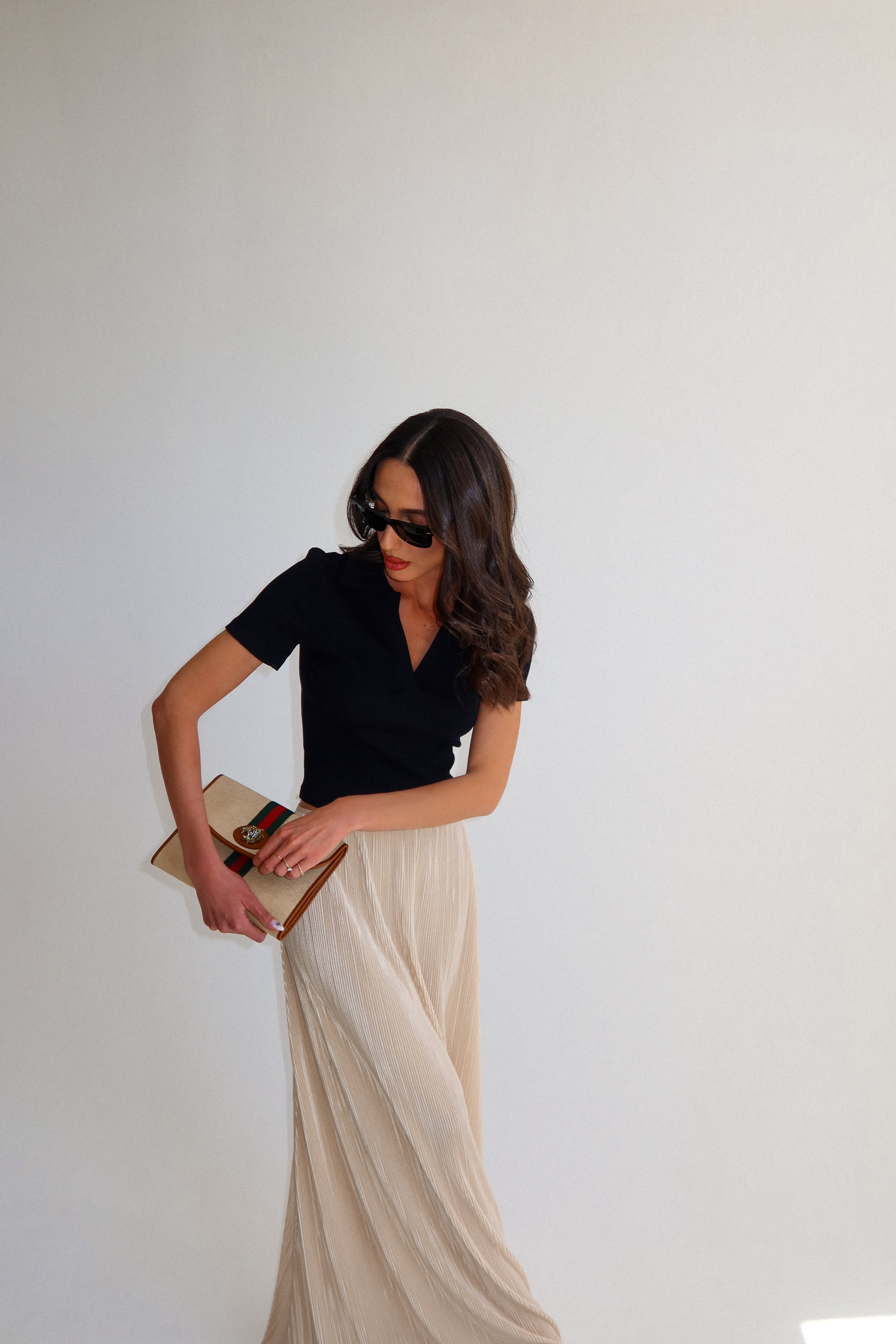 חולצת שיינה-שחור