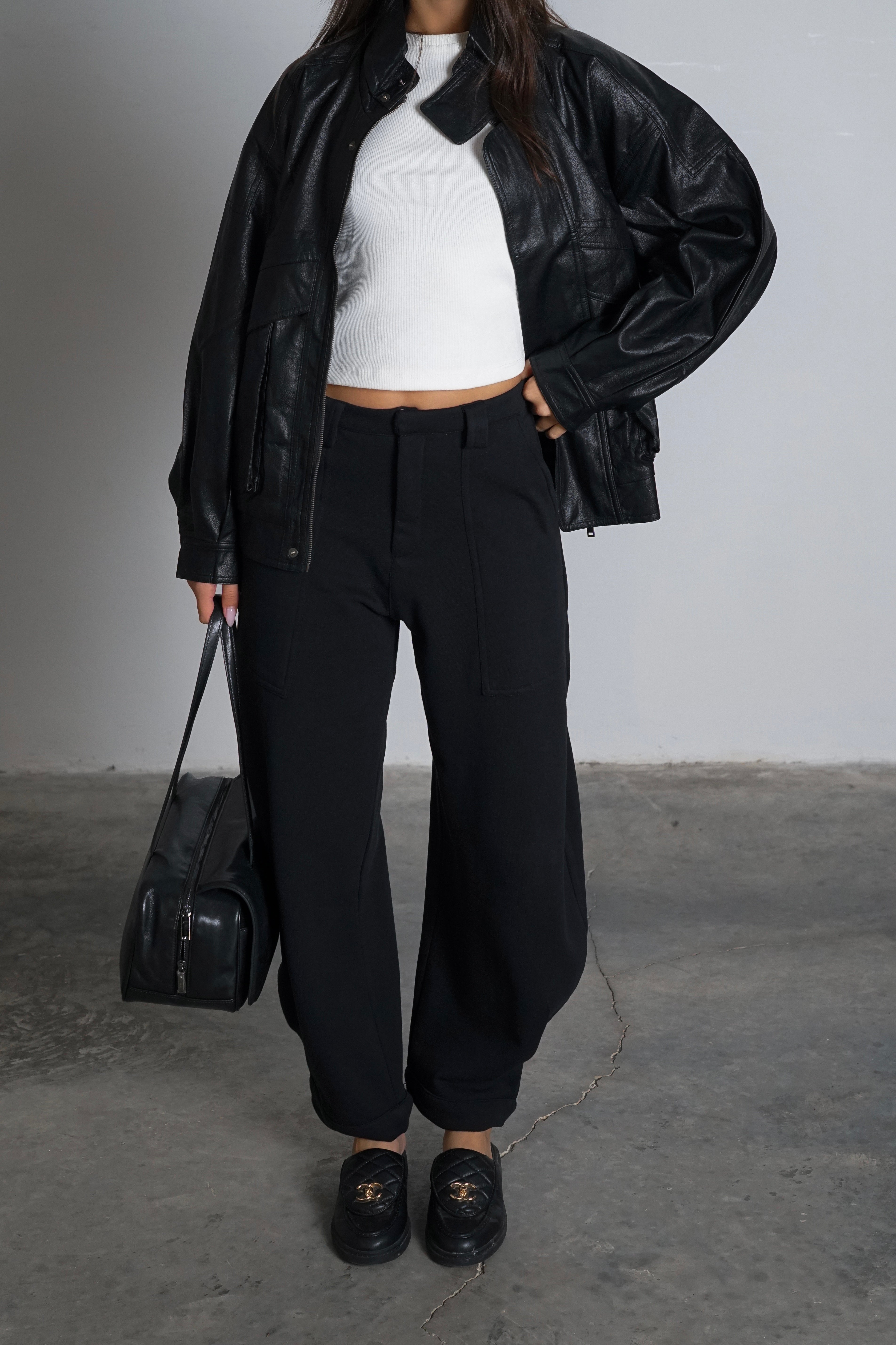 מכנסי בלוברניק-שחור