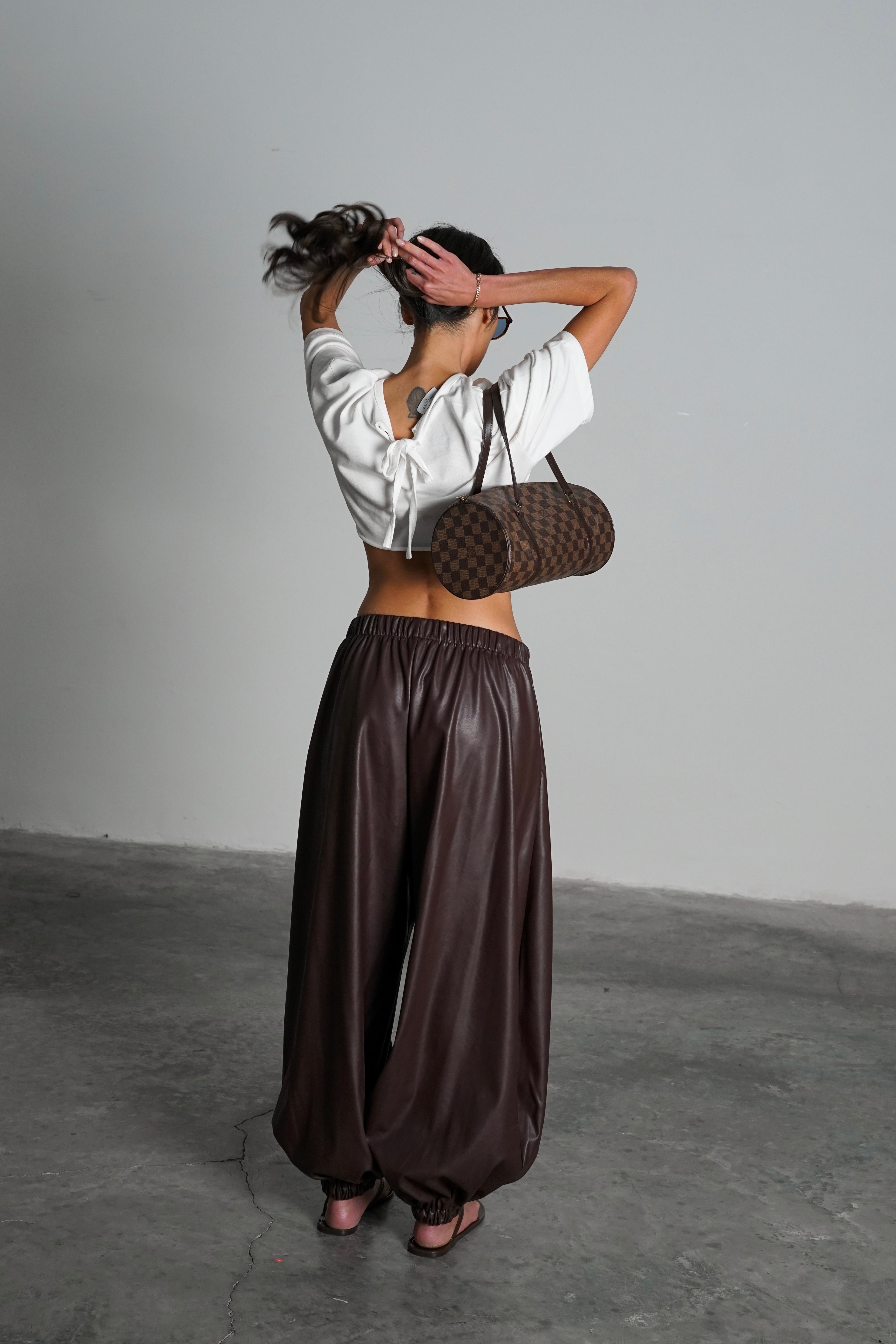 מכנסי בירבן-חום