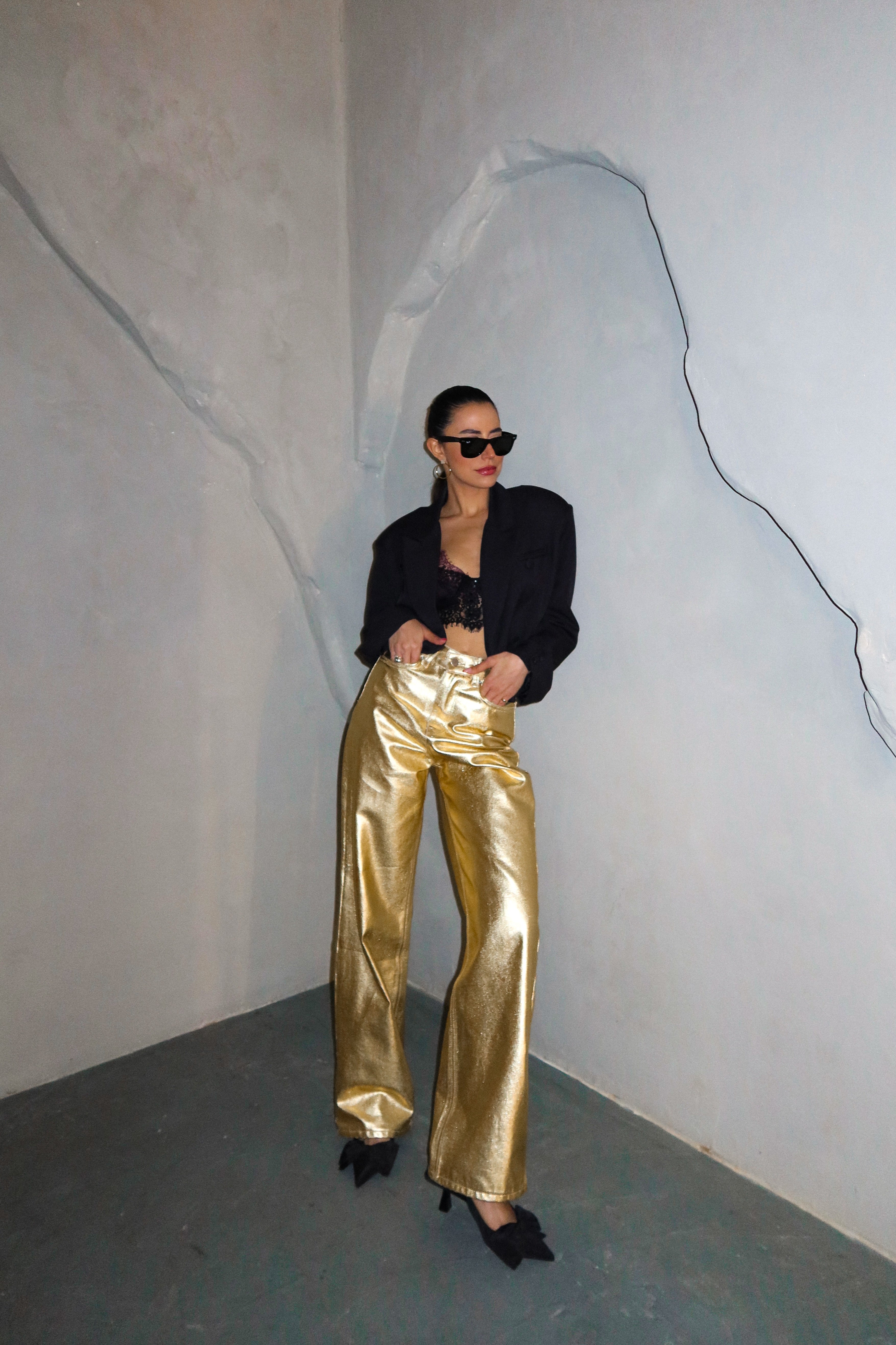 ג׳ינס מייליס-זהב