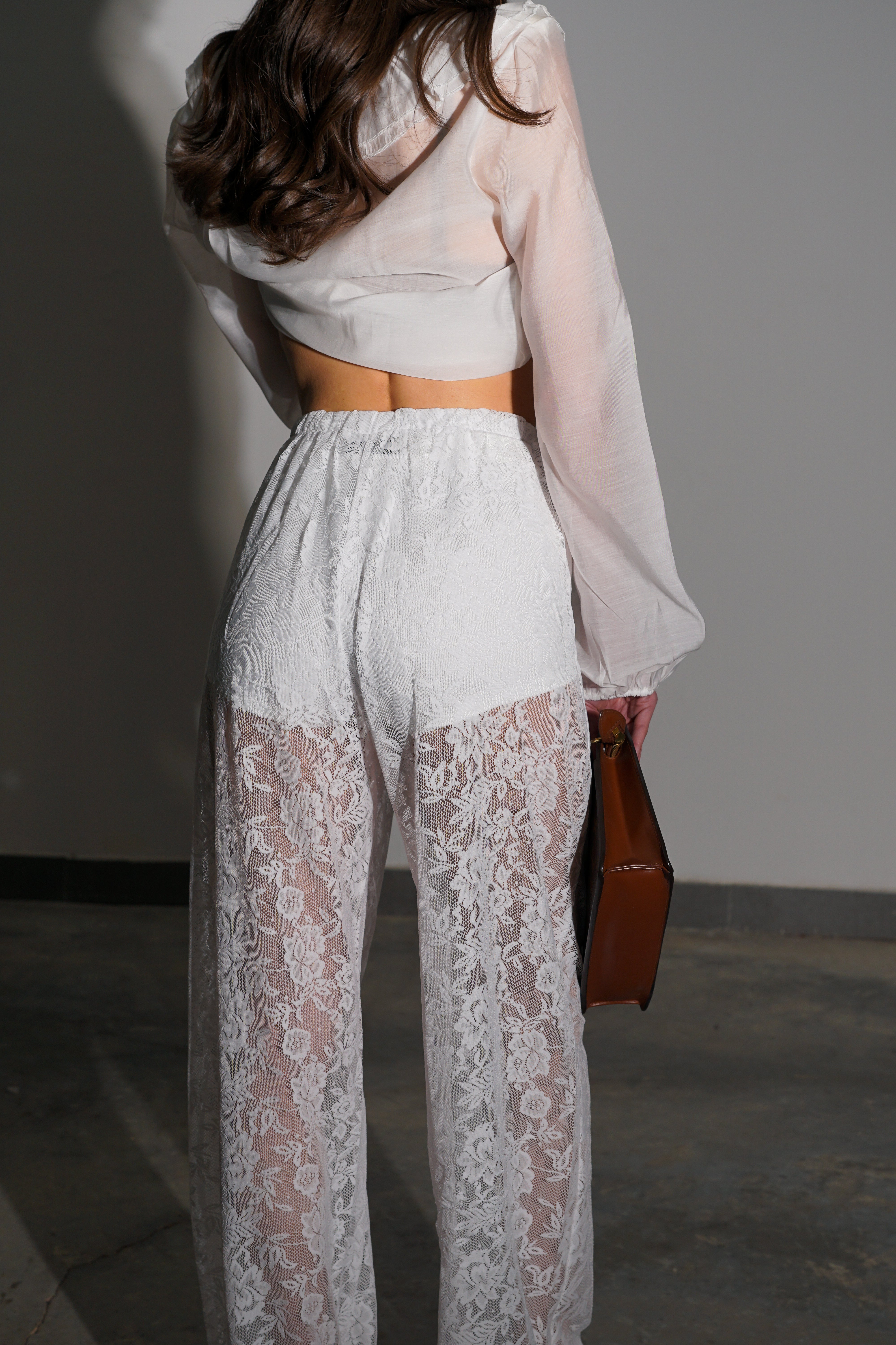 מכנסי מריסה-לבן