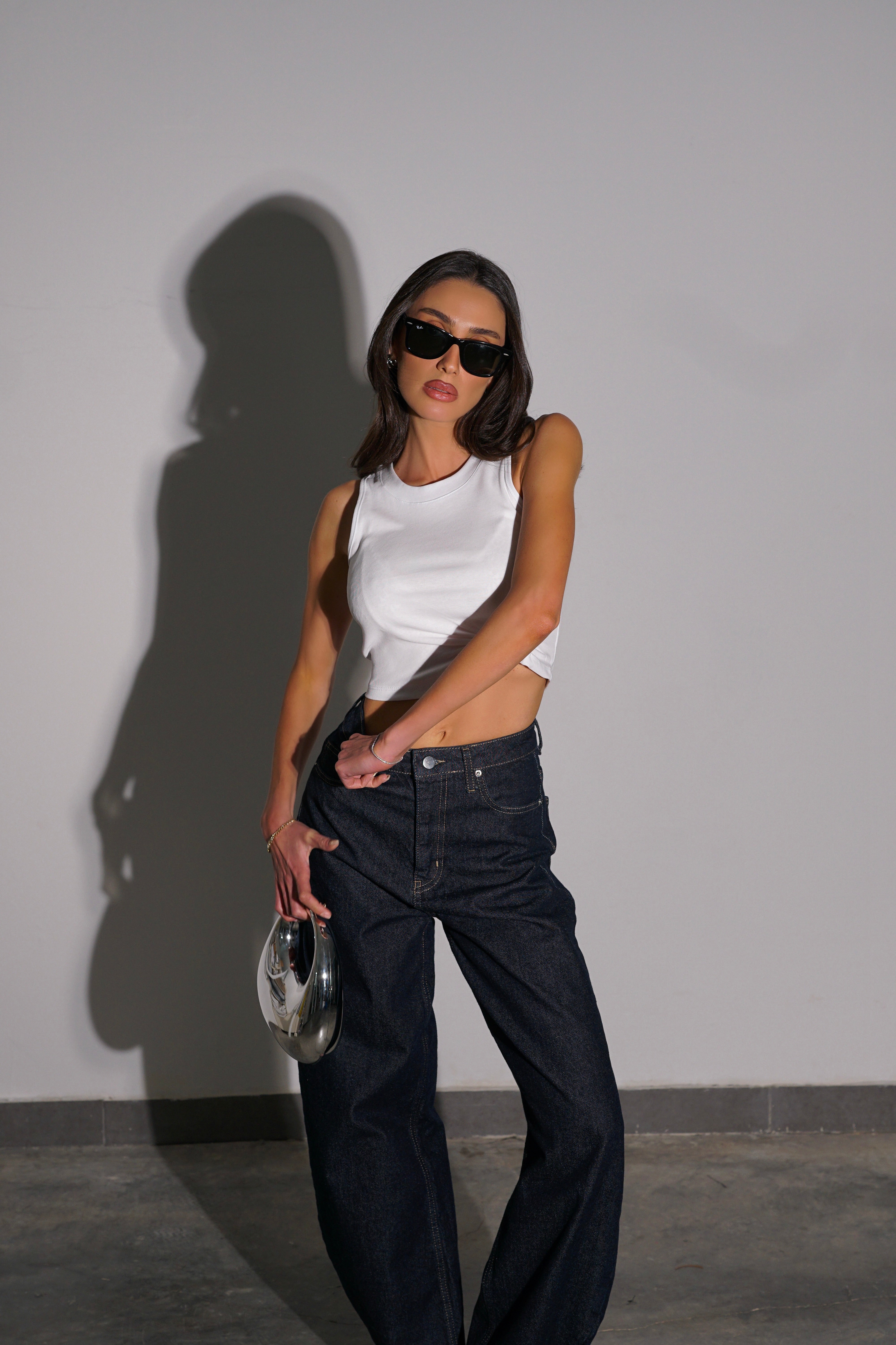 גופיית אינס-לבן