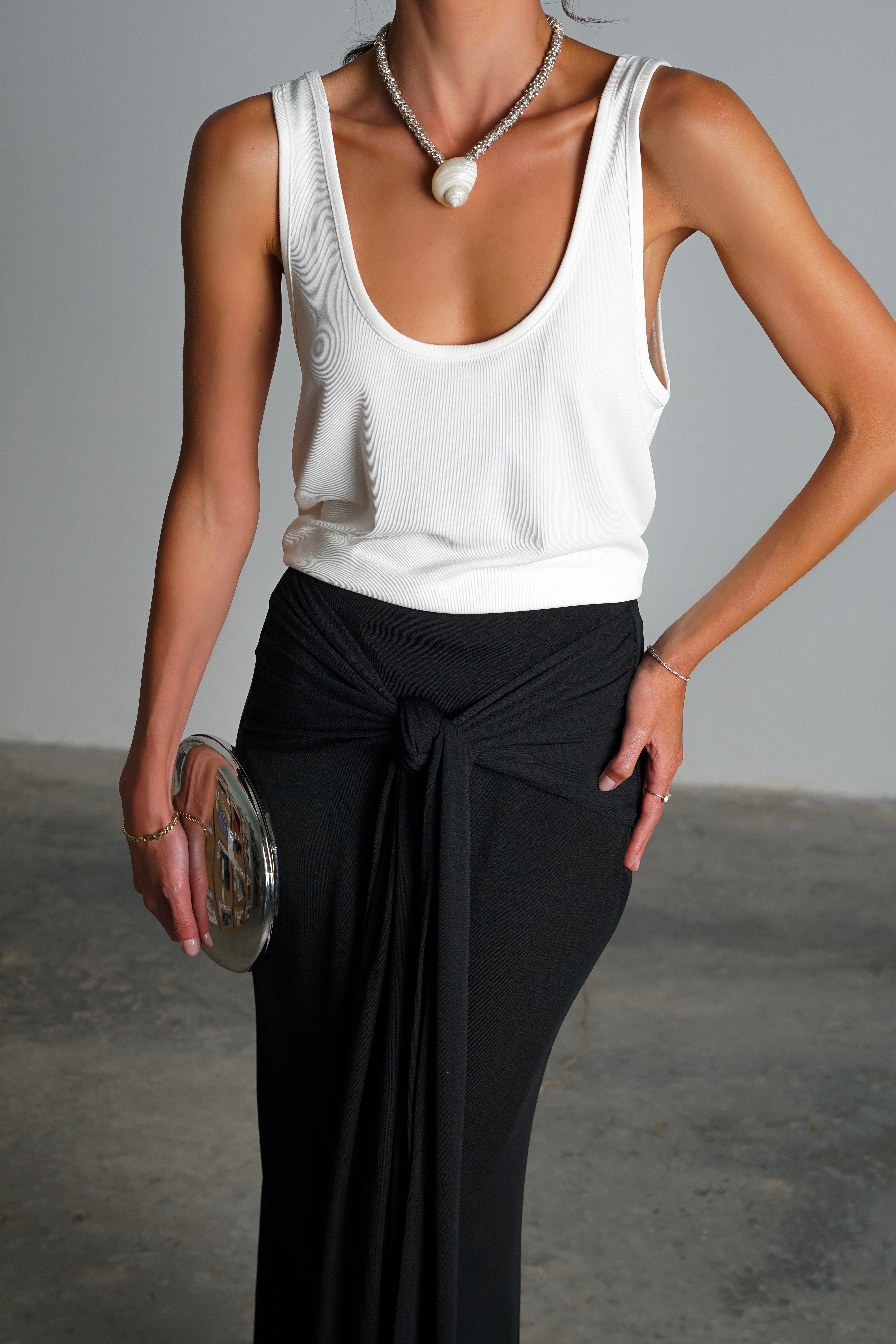 גופיית סימור-לבן