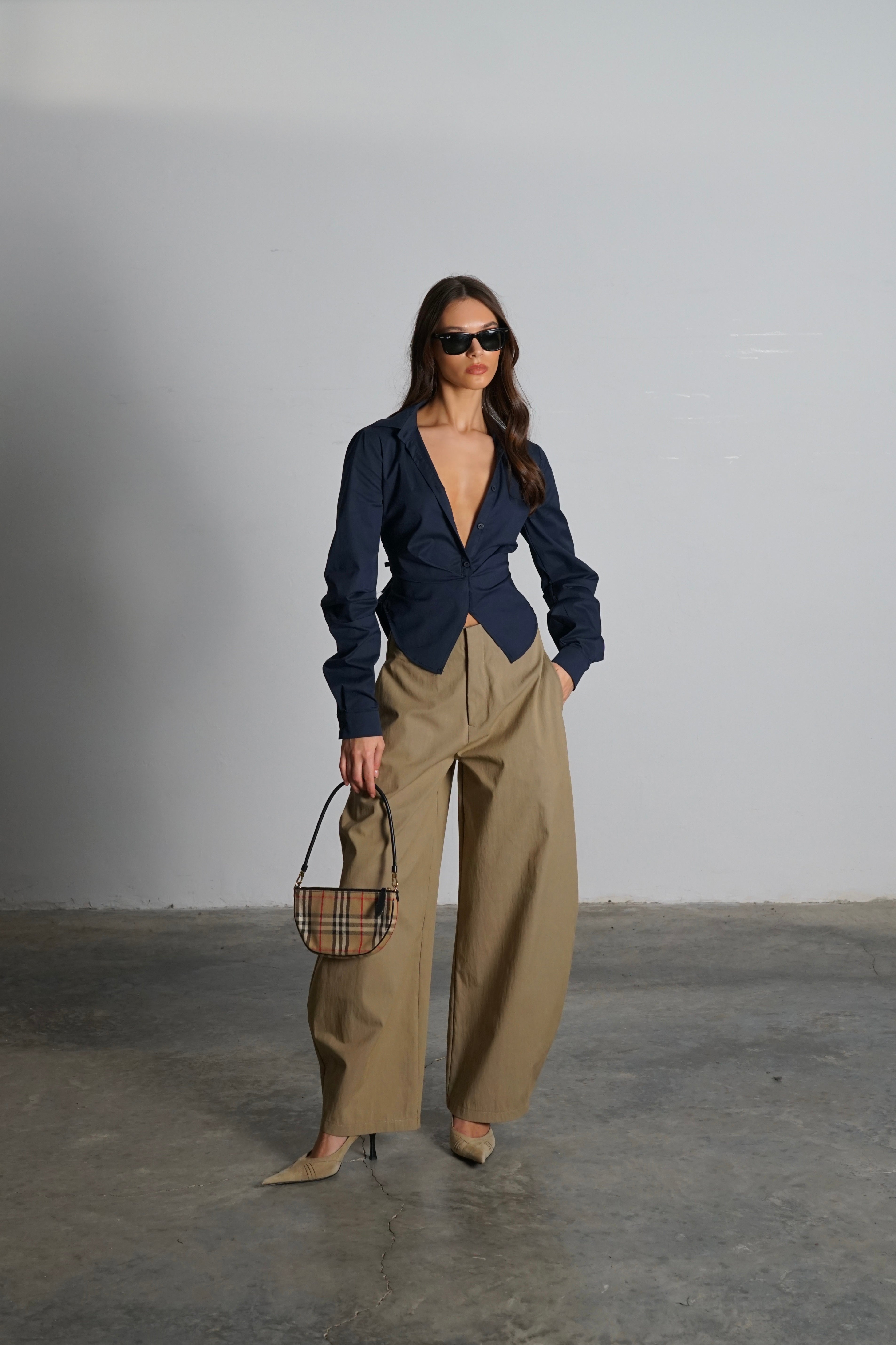 חולצת סאנסה-כחול