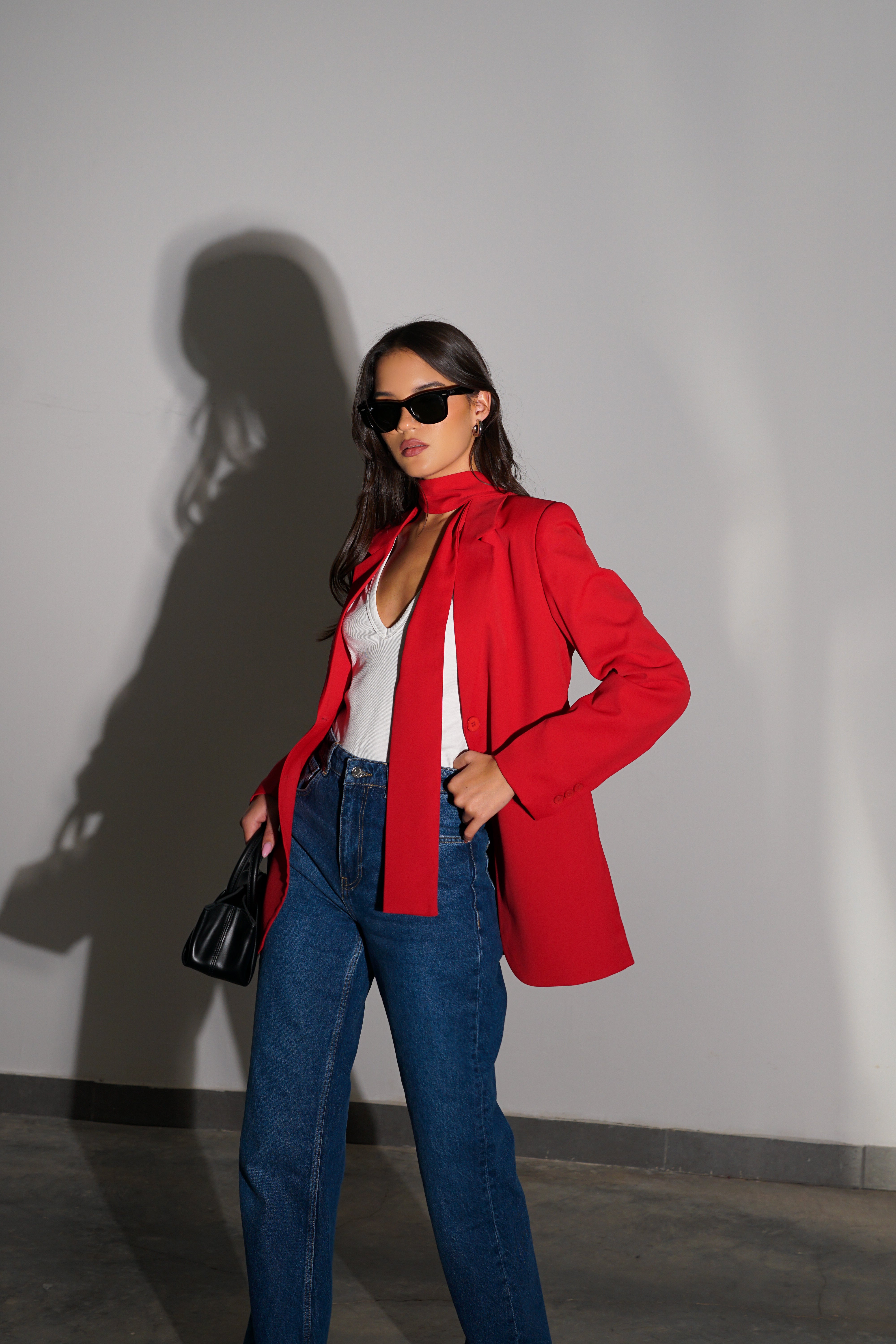 ג'קט לומין-אדום