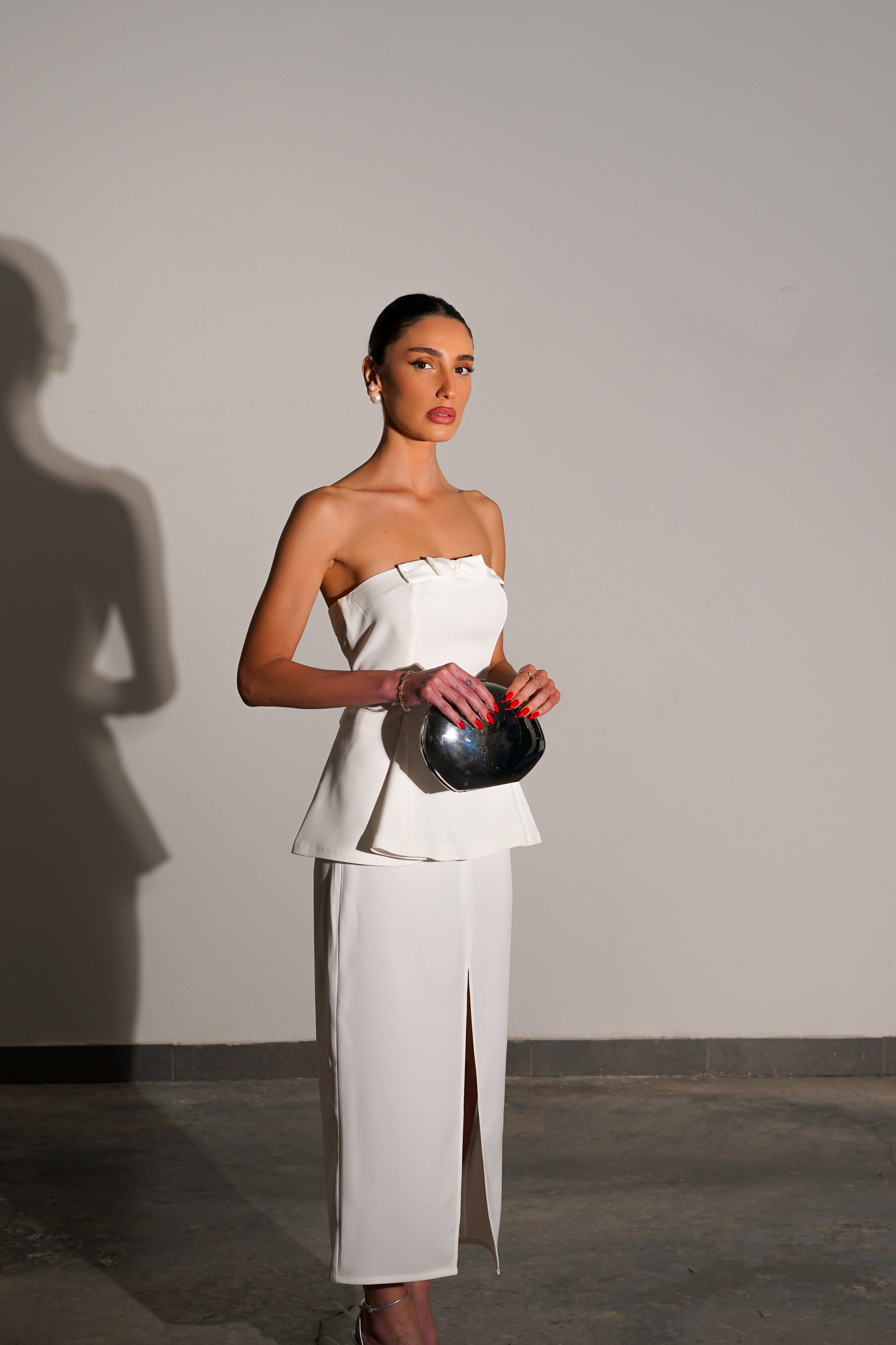 חליפת פנמה-לבן