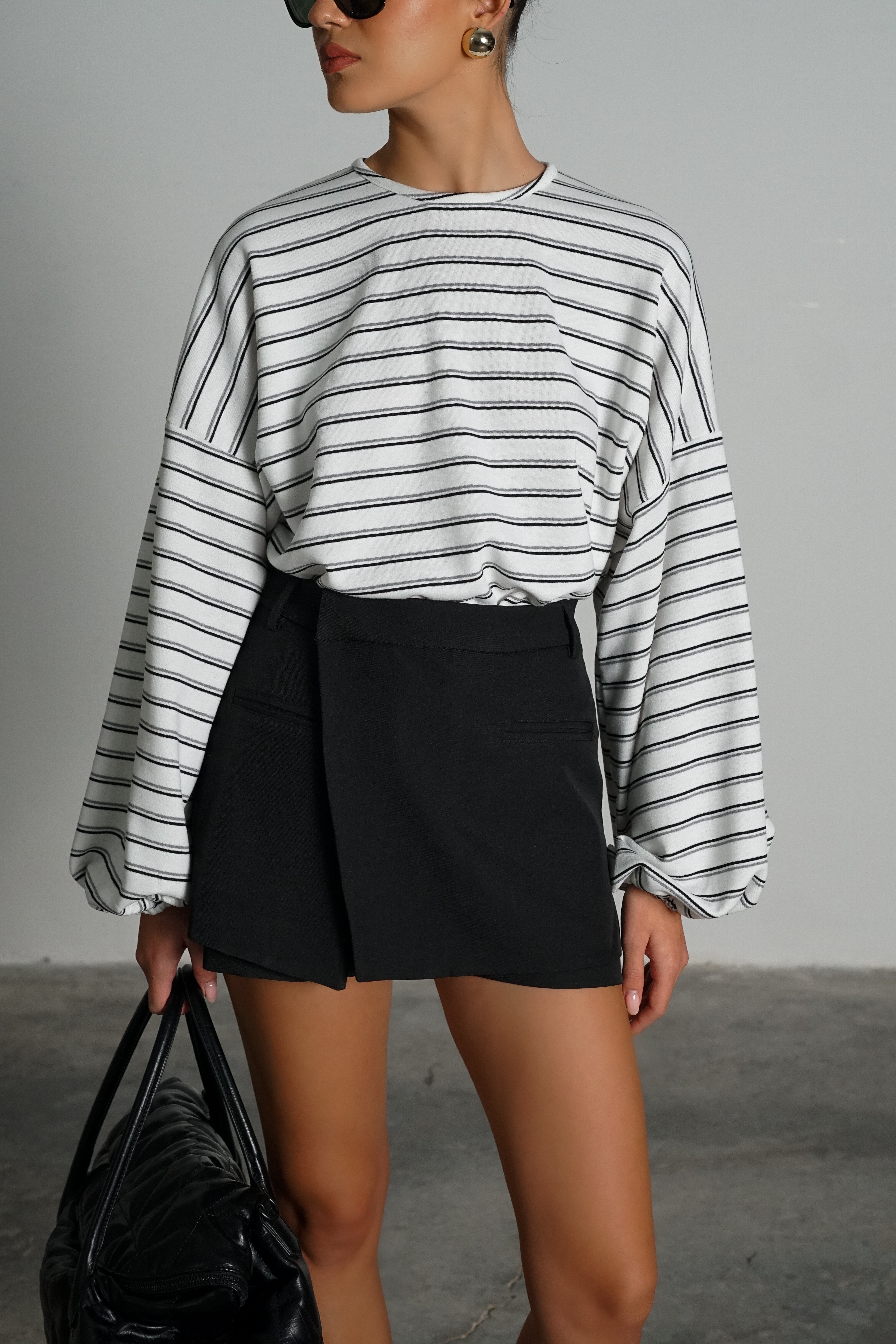 חולצת מייבי-לבן