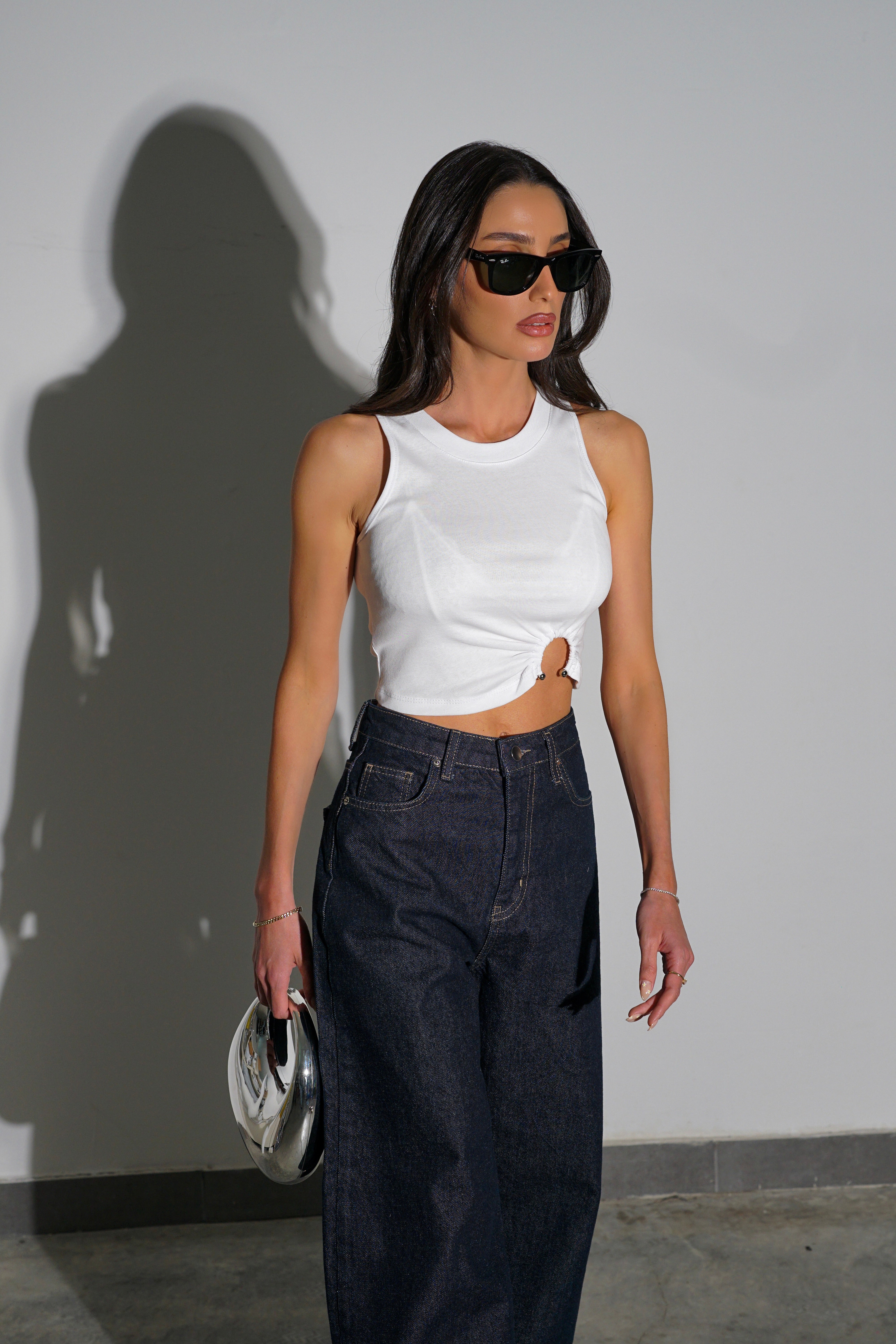 גופיית אינס-לבן