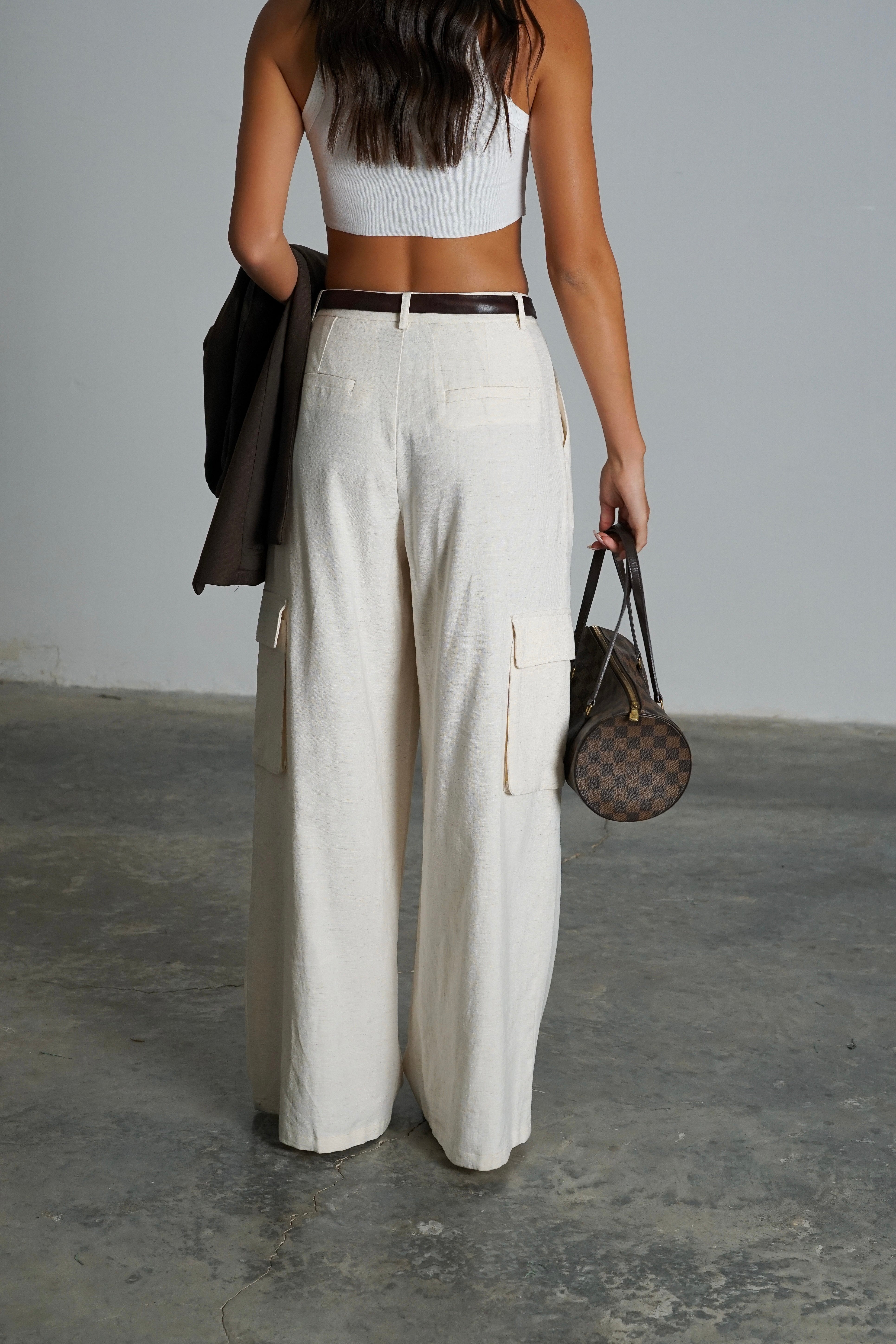 מכנסי בלמין-שמנת