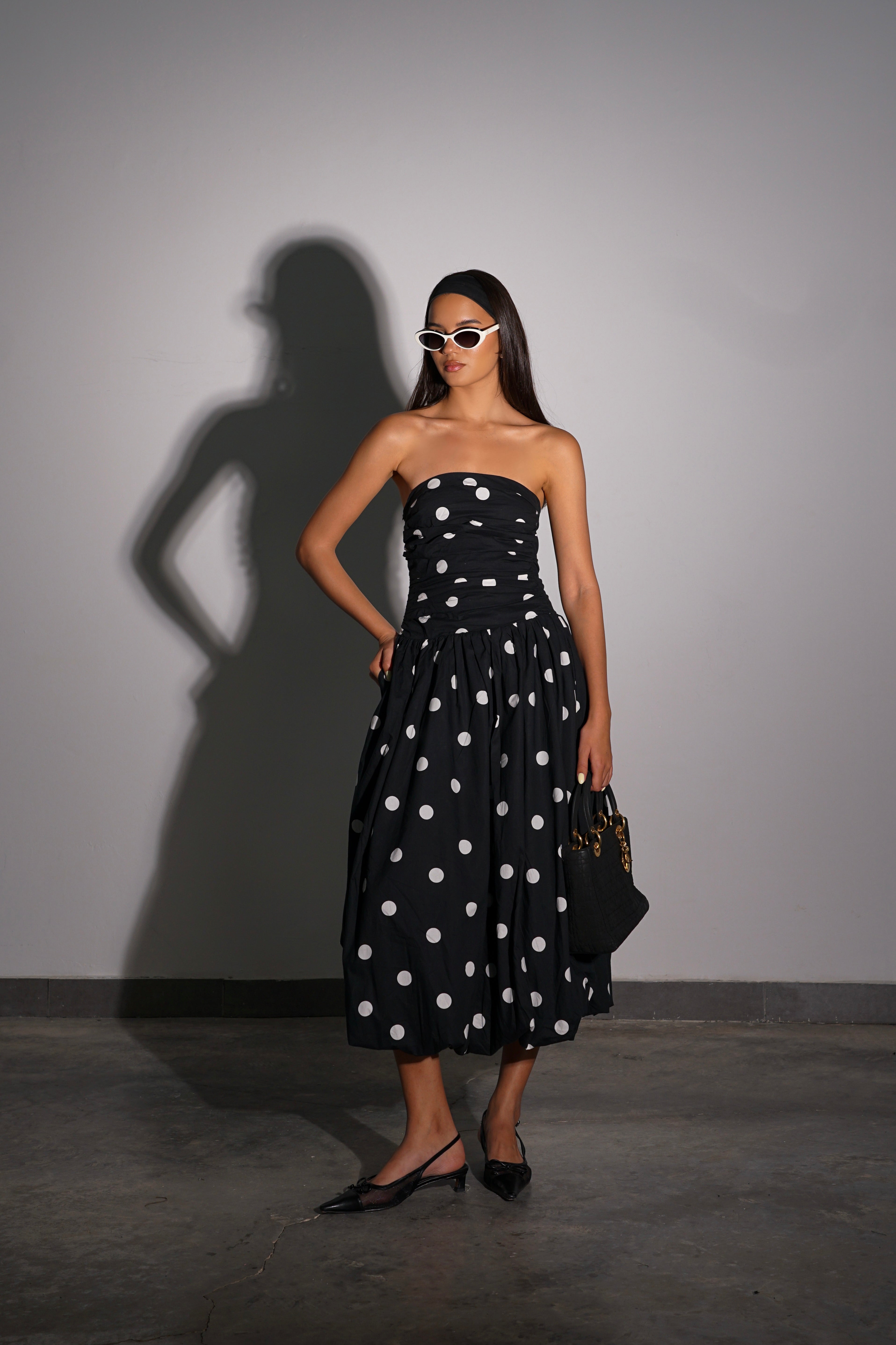 שמלת אלכסינה-שחור