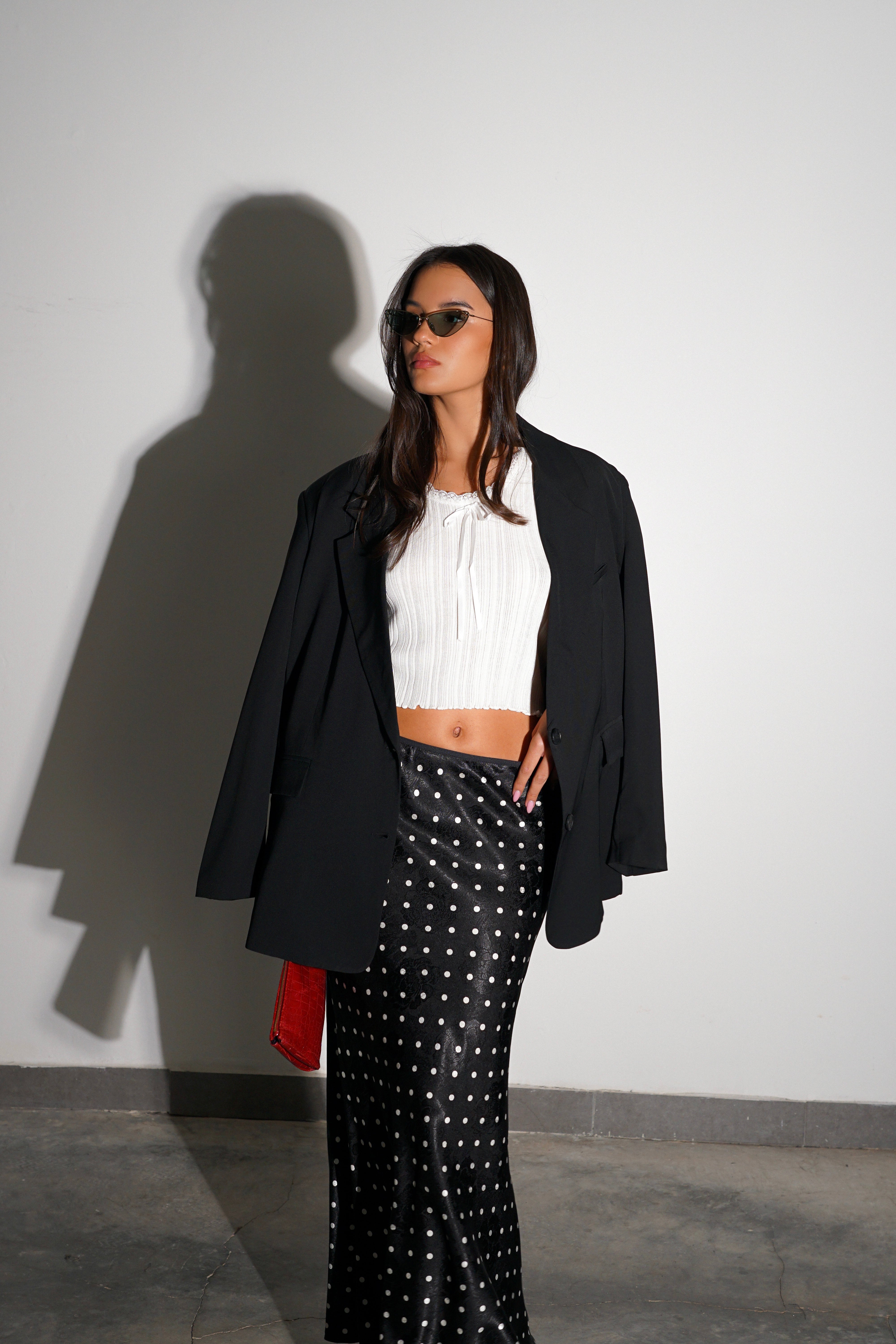 חצאית לואנה-שחור