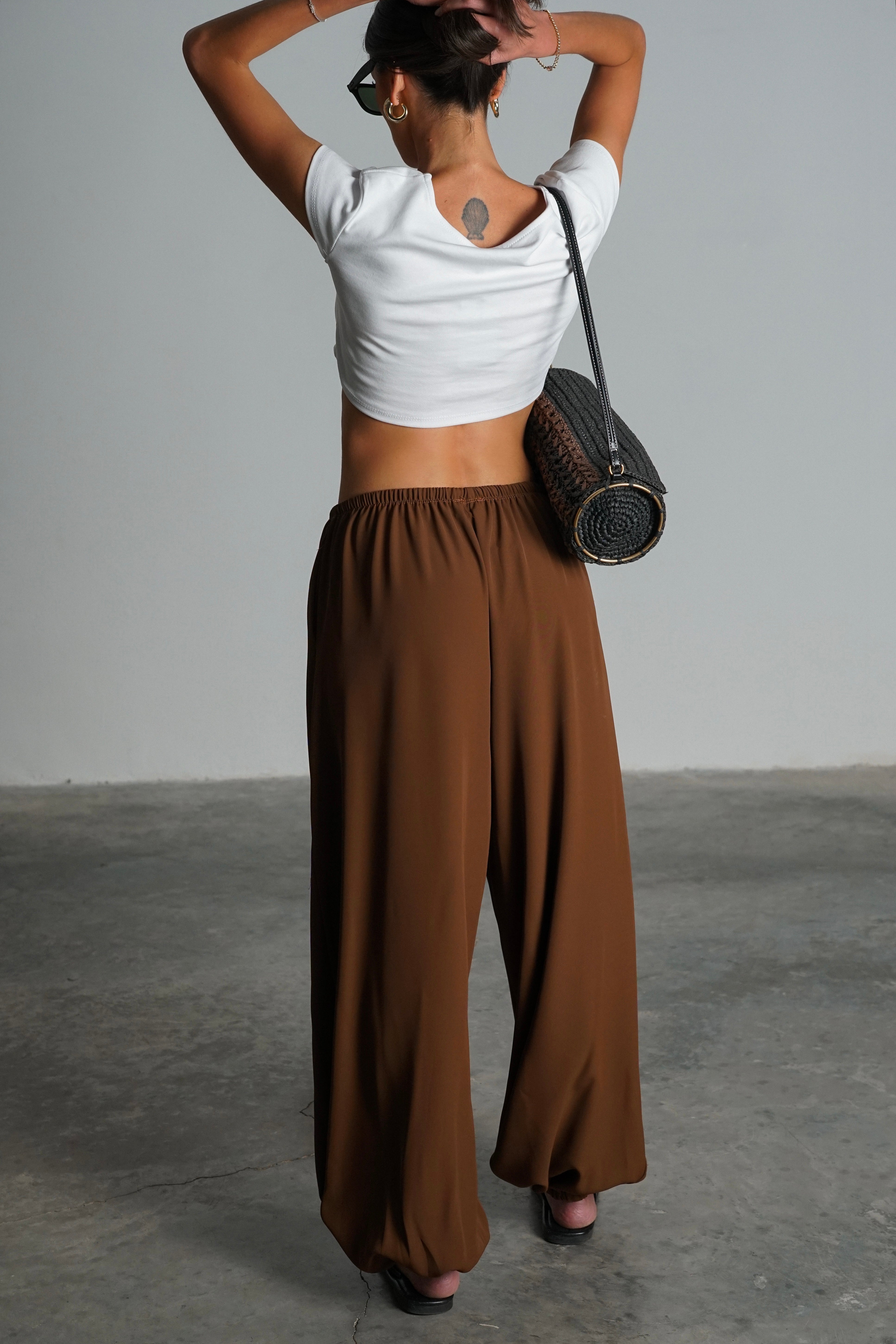 מכנסי קמיקי-חום