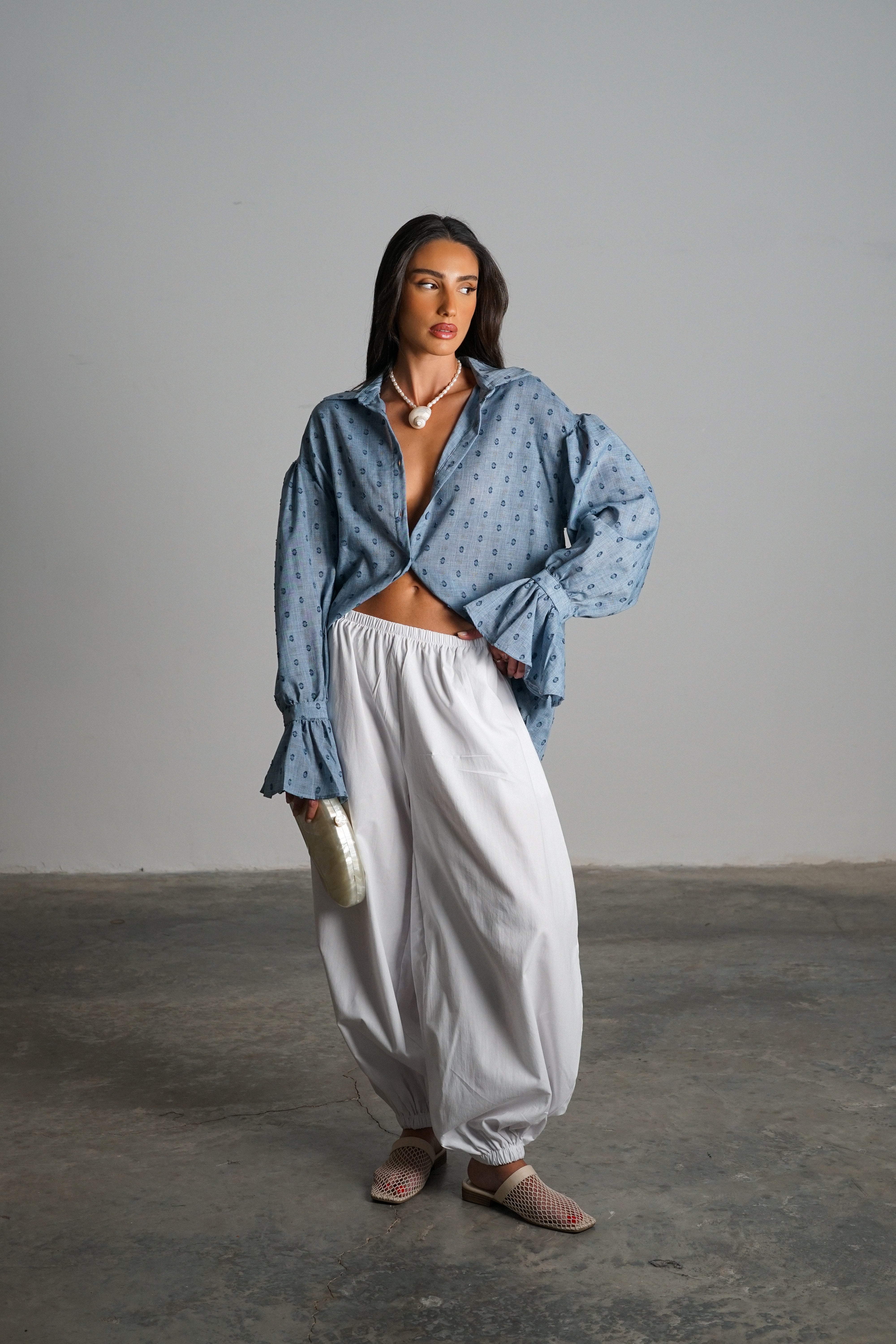 חולצת דונטלה-כחול