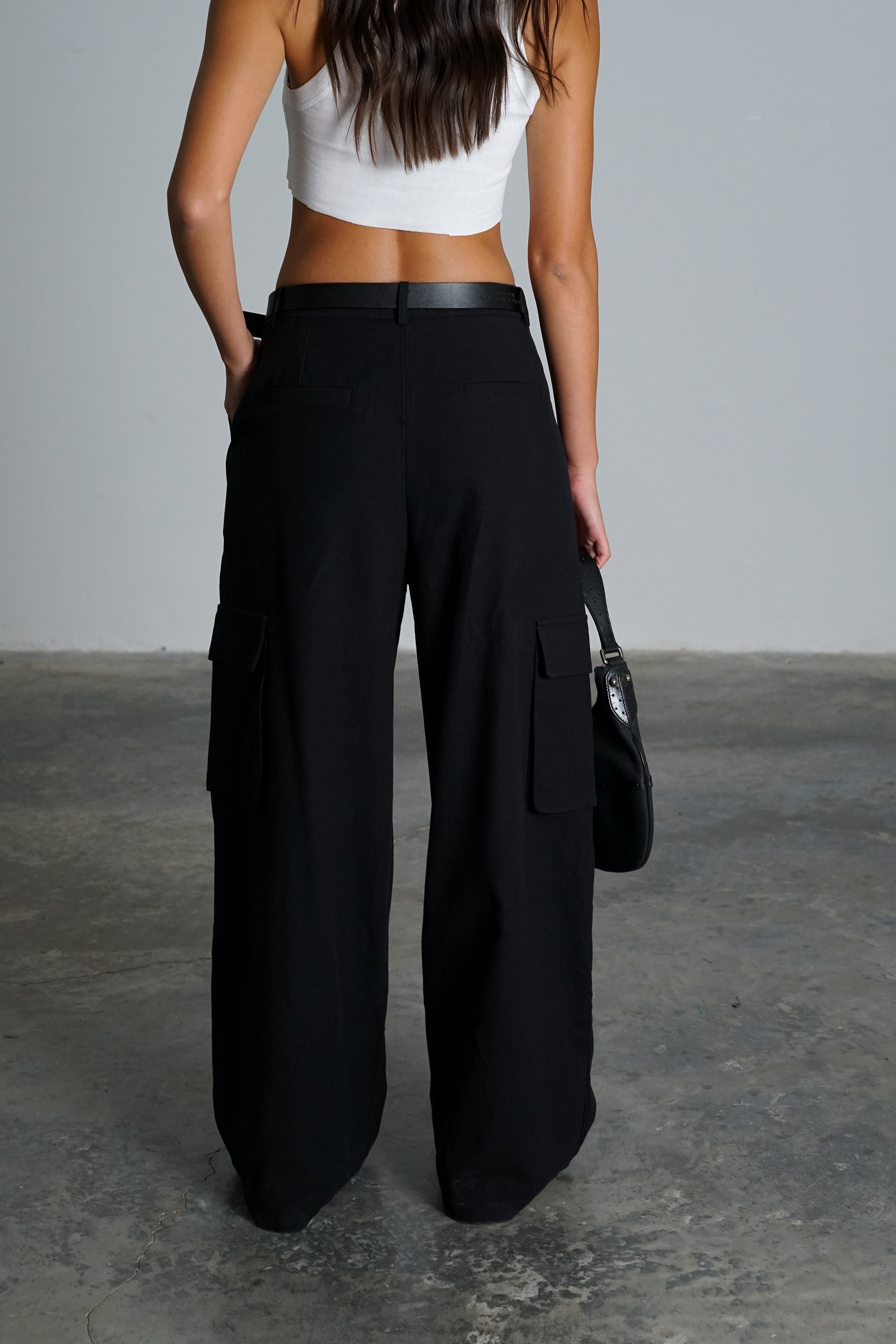 מכנסי בלמין-שחור