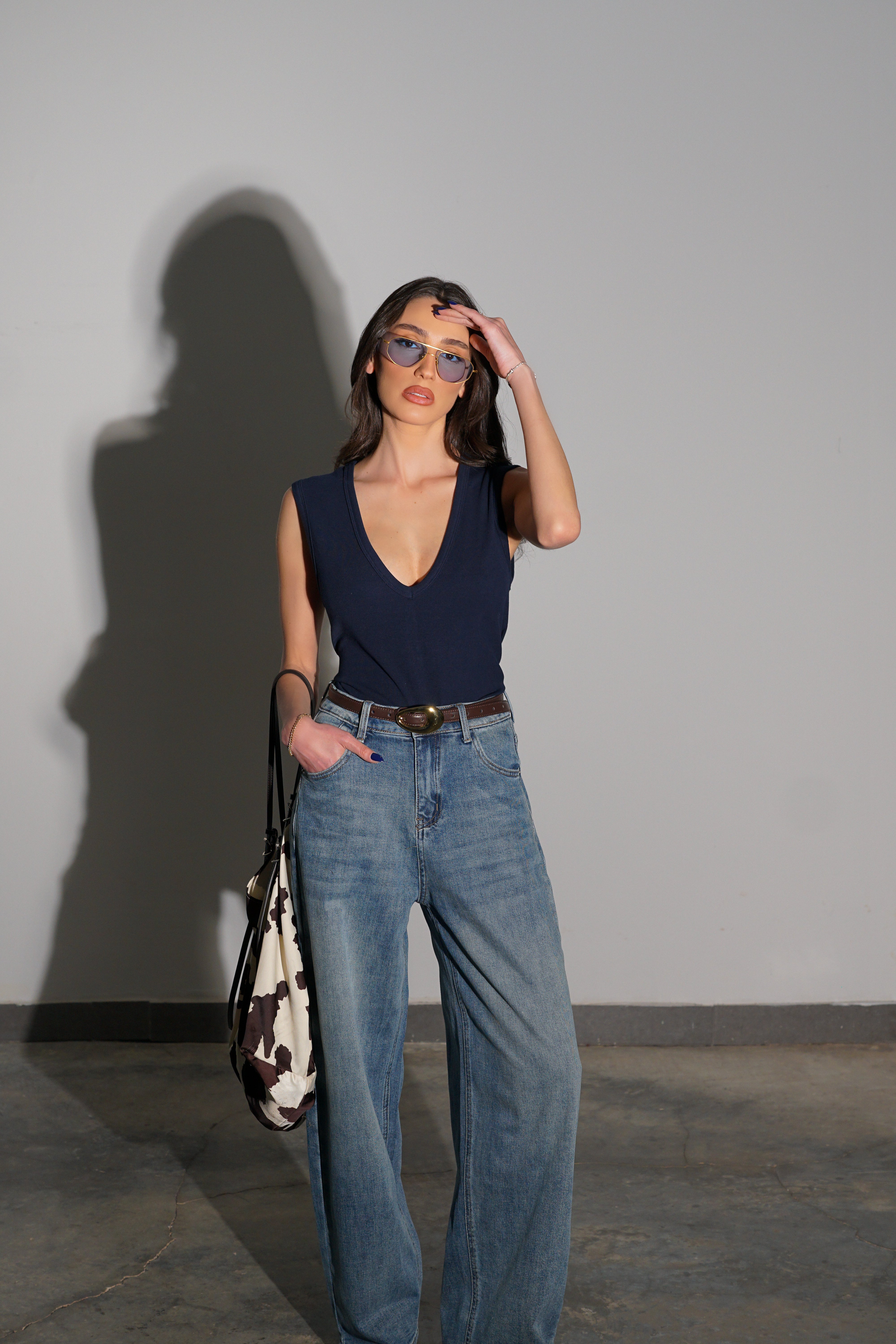 גופיית וינס-כחול