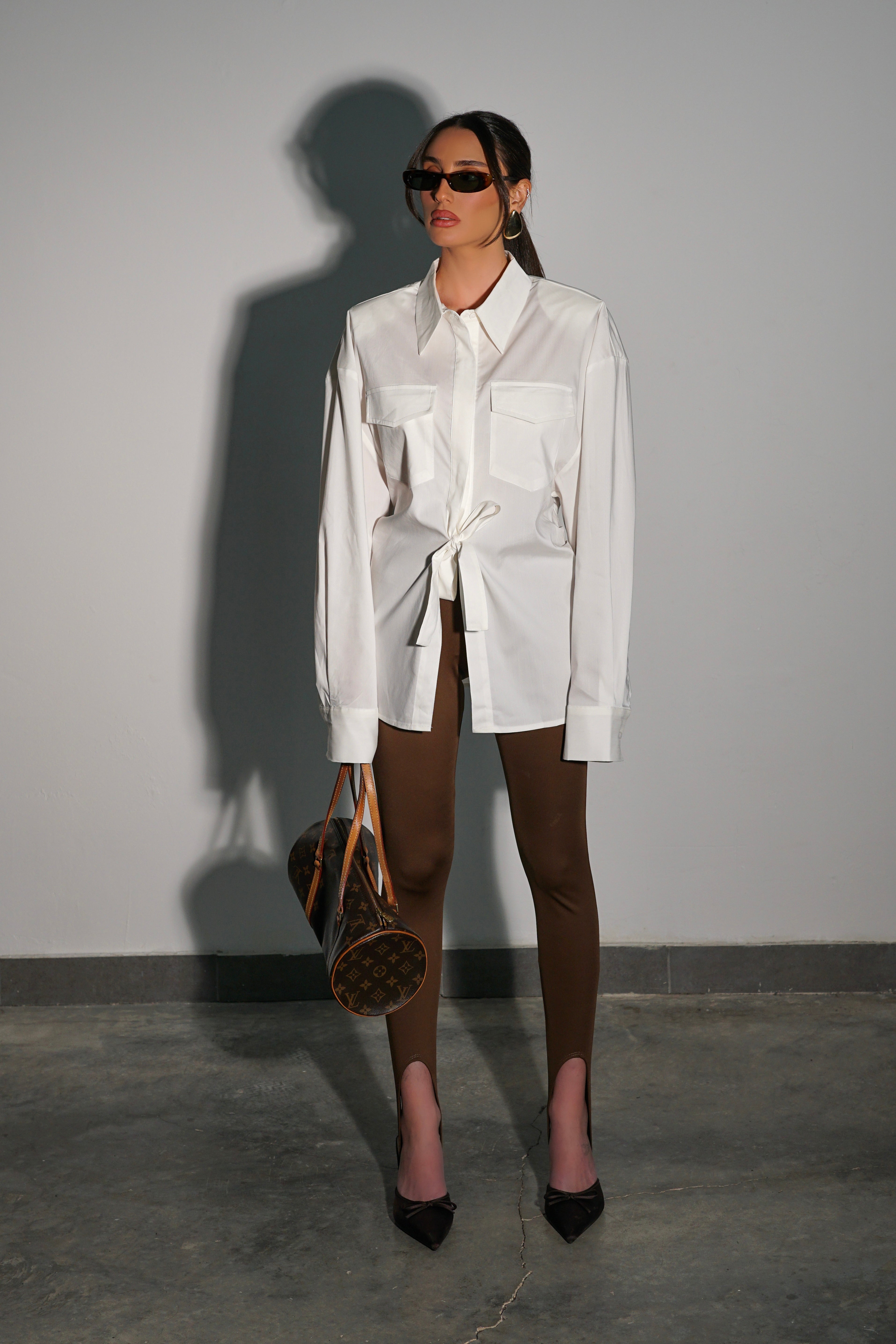 חולצת יוניק-לבן