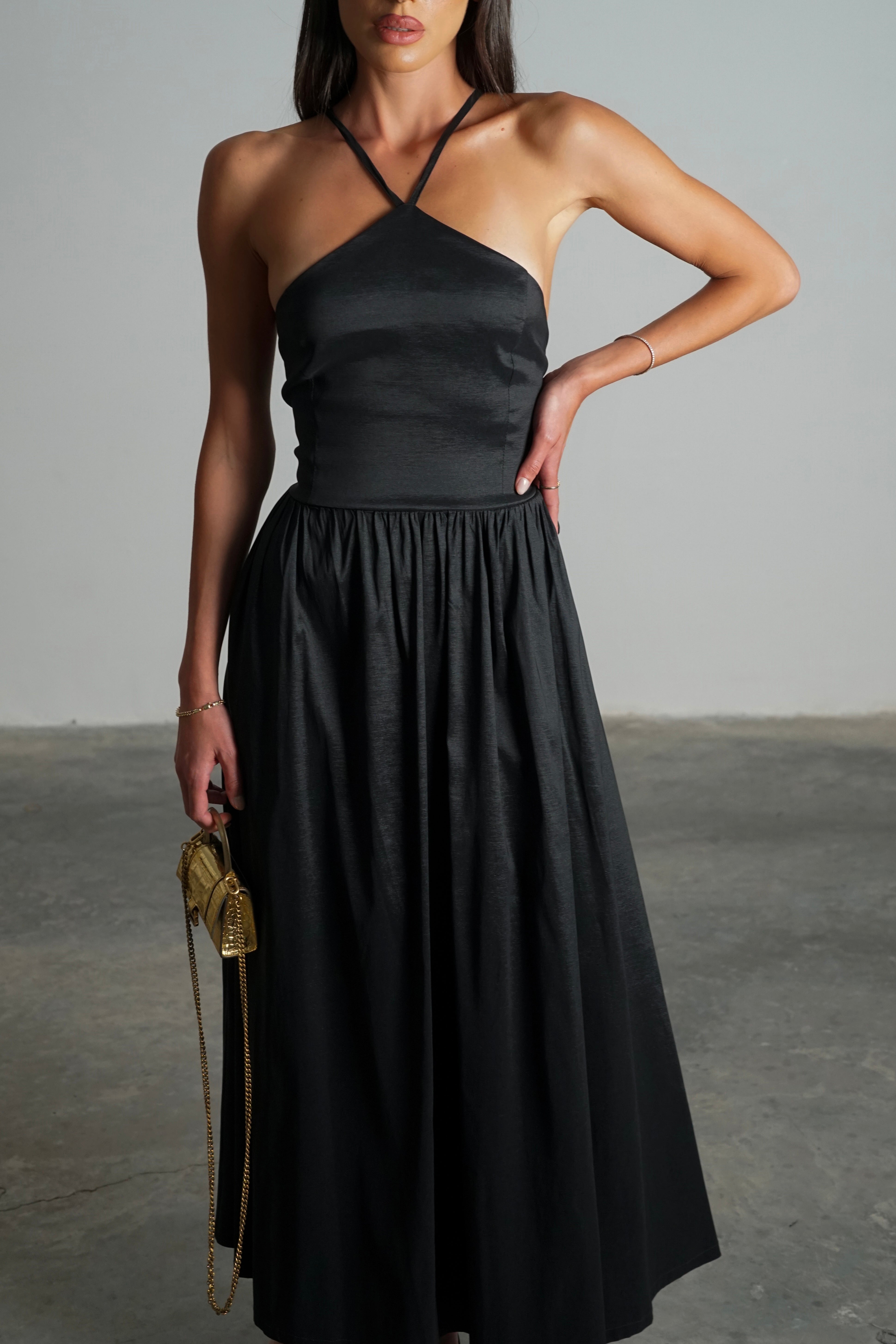 שמלת לינקי-שחור