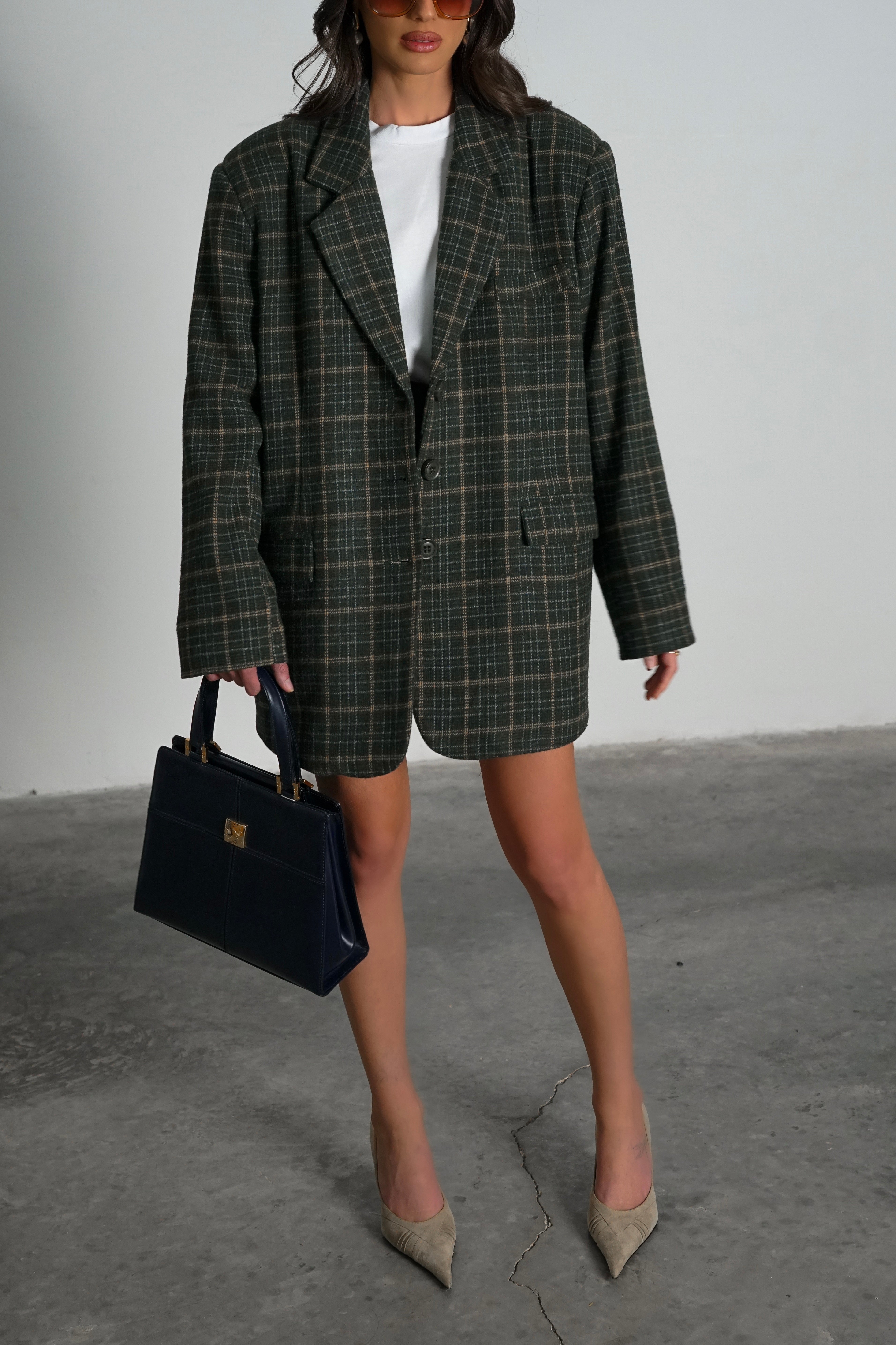 ג'קט קורט-ירוק