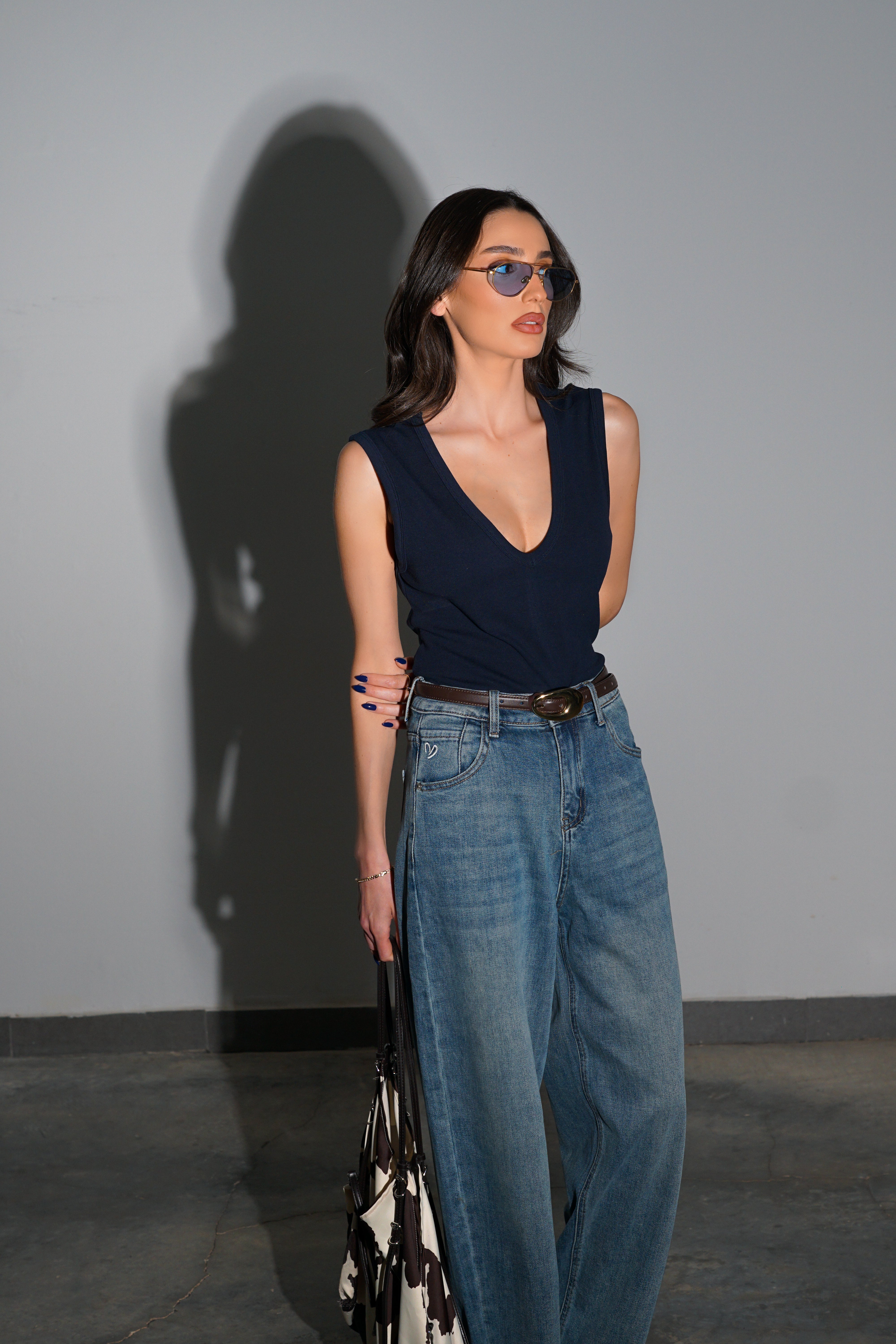 גופיית וינס-כחול