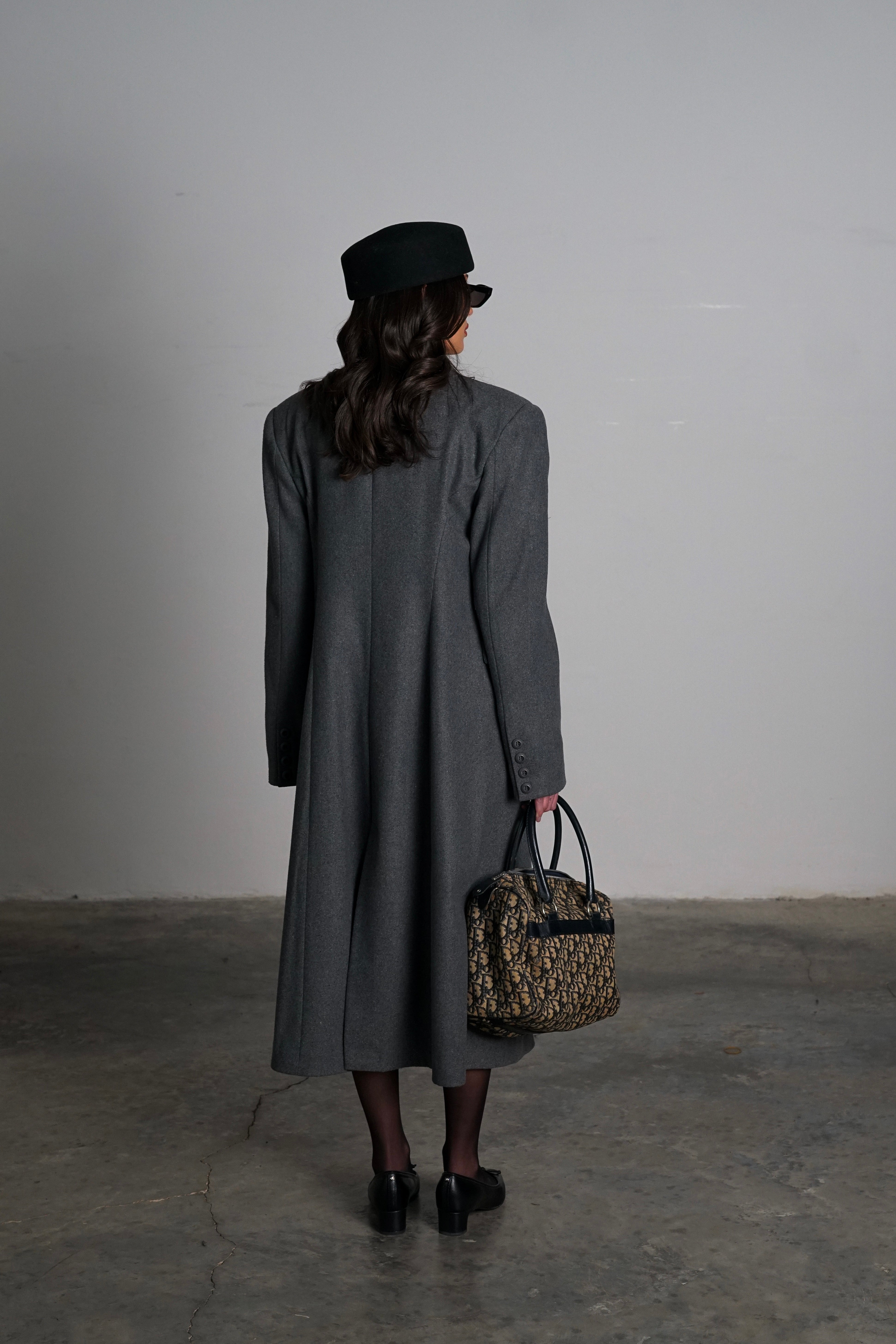 מעיל מיצ'ו-אפור