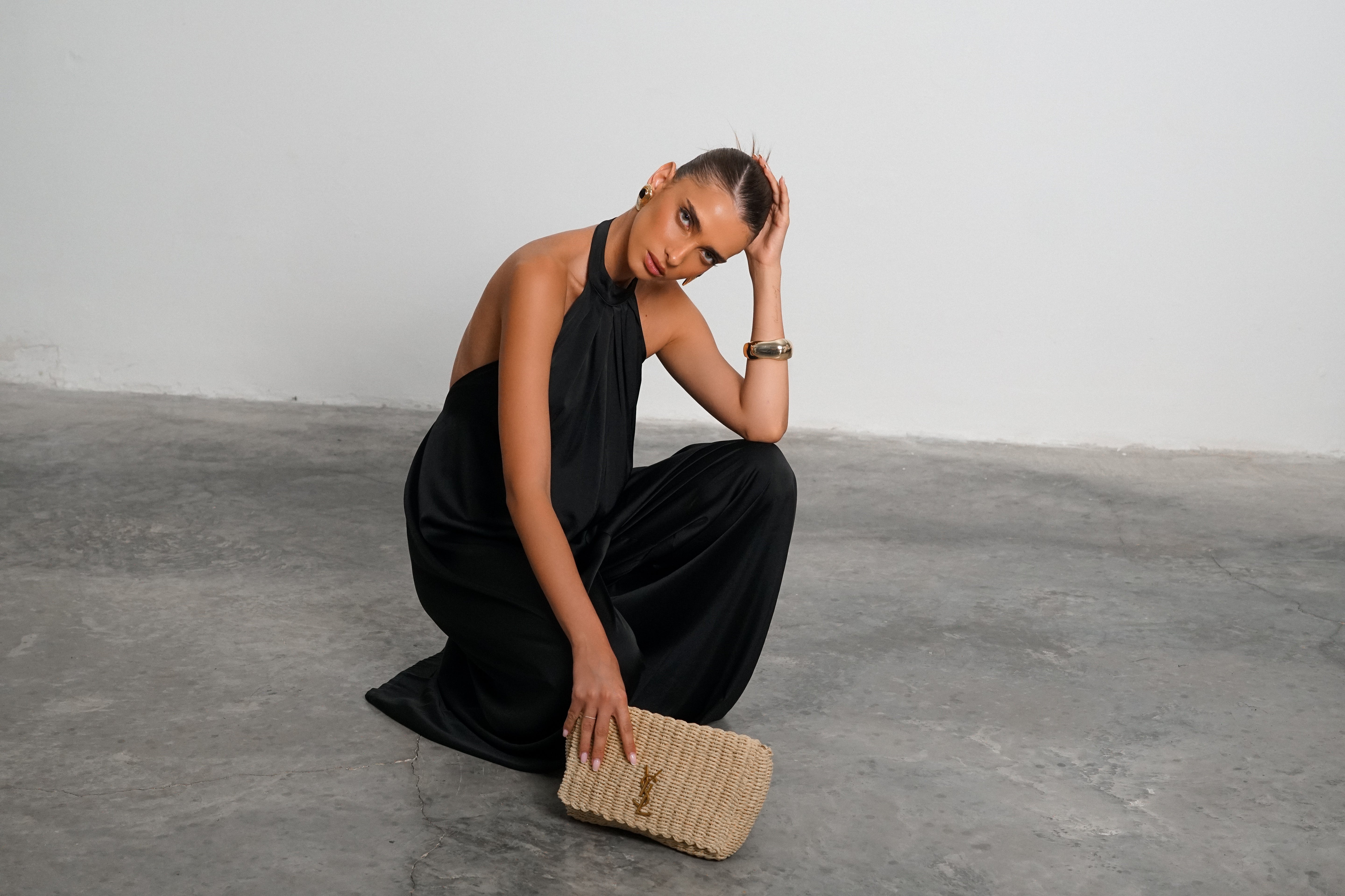 אוברול ארי-שחור