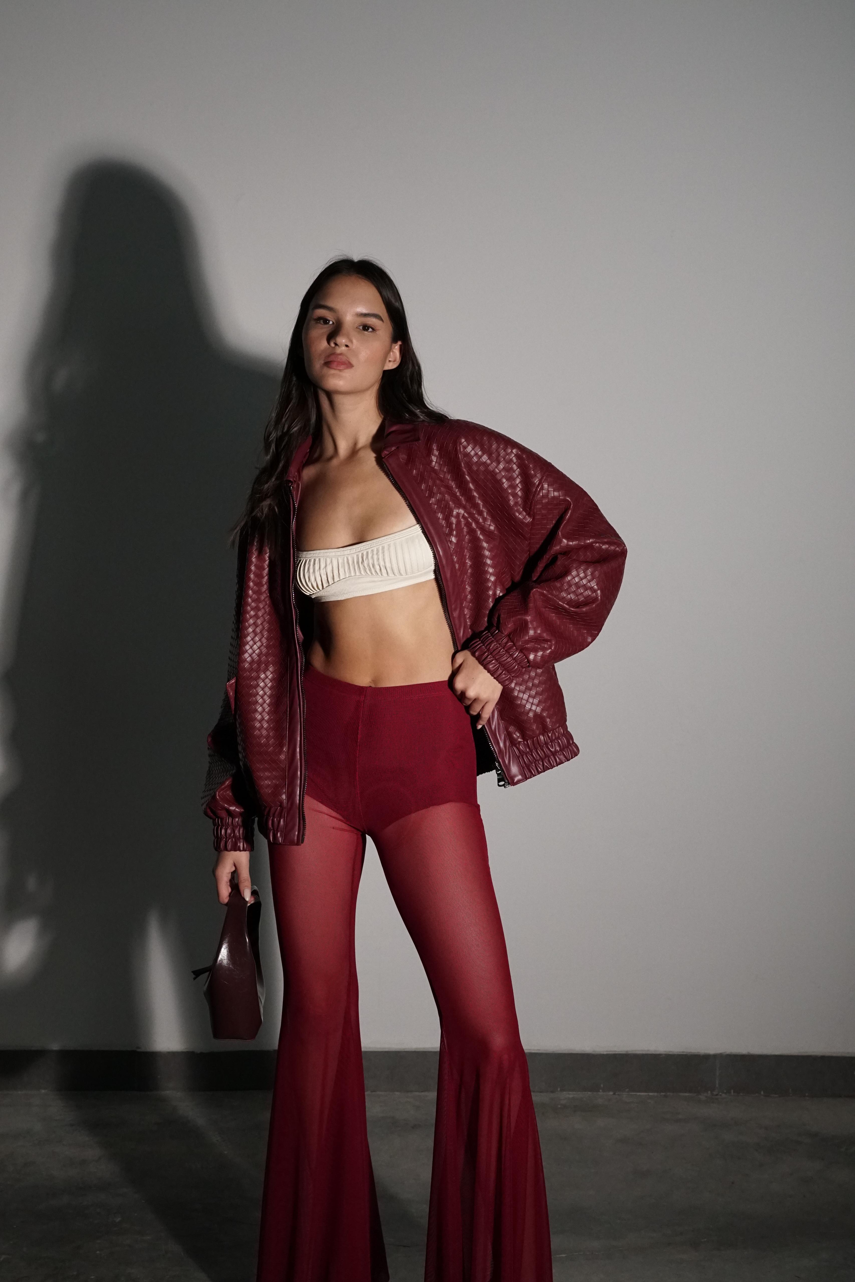 מכנסי קרלוס-בורדו