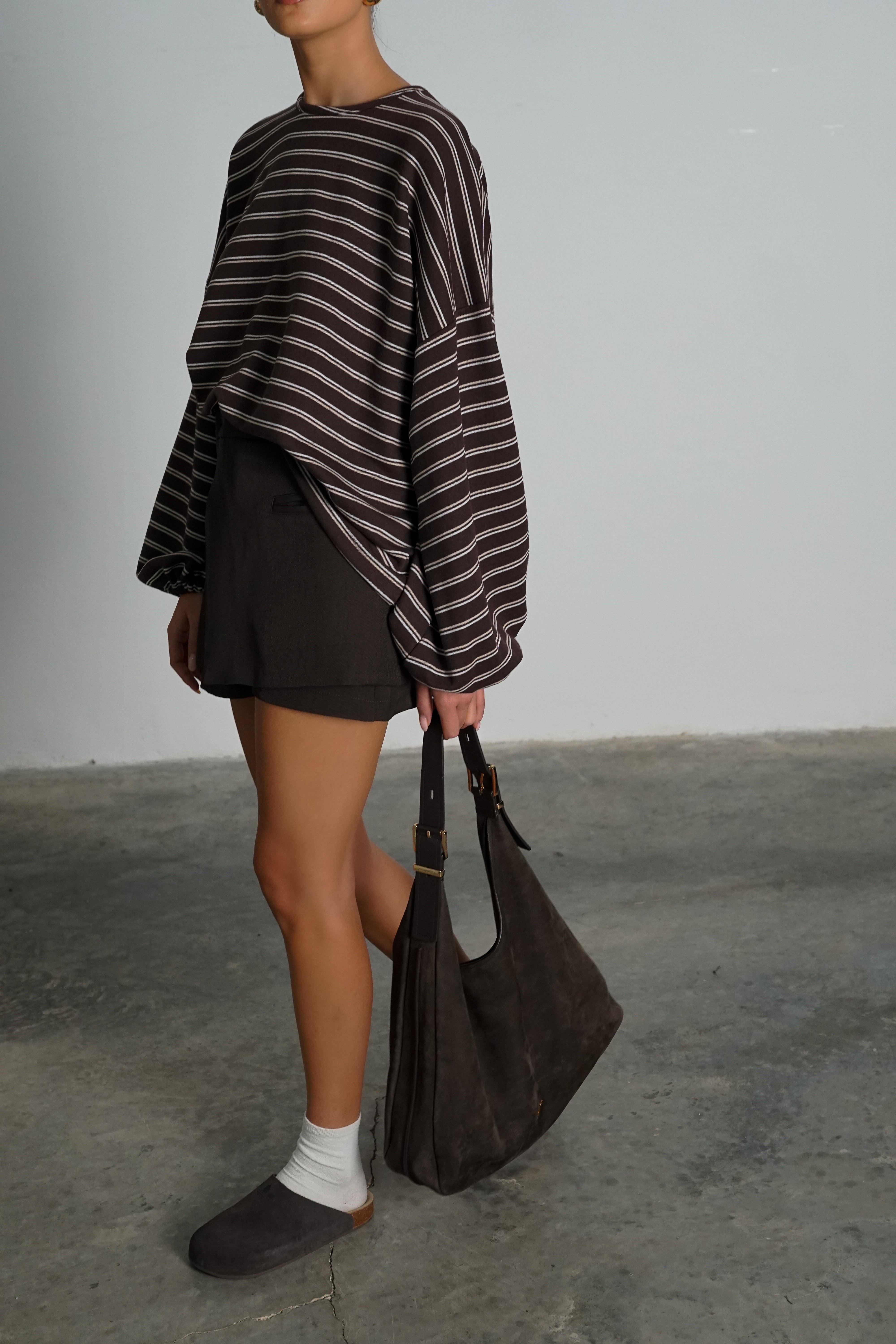 חולצת מייבי-חום