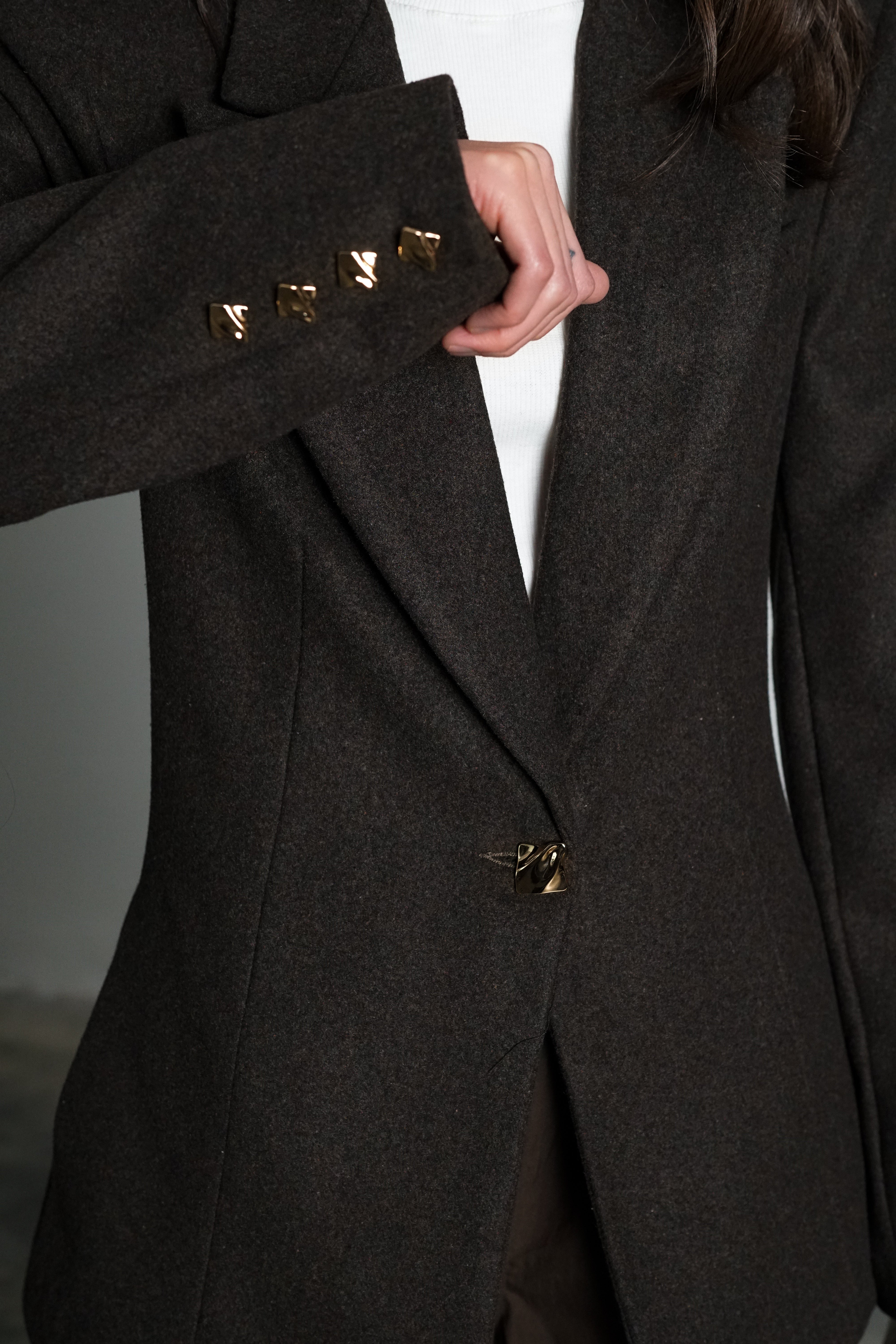 ג'קט סבין-חום