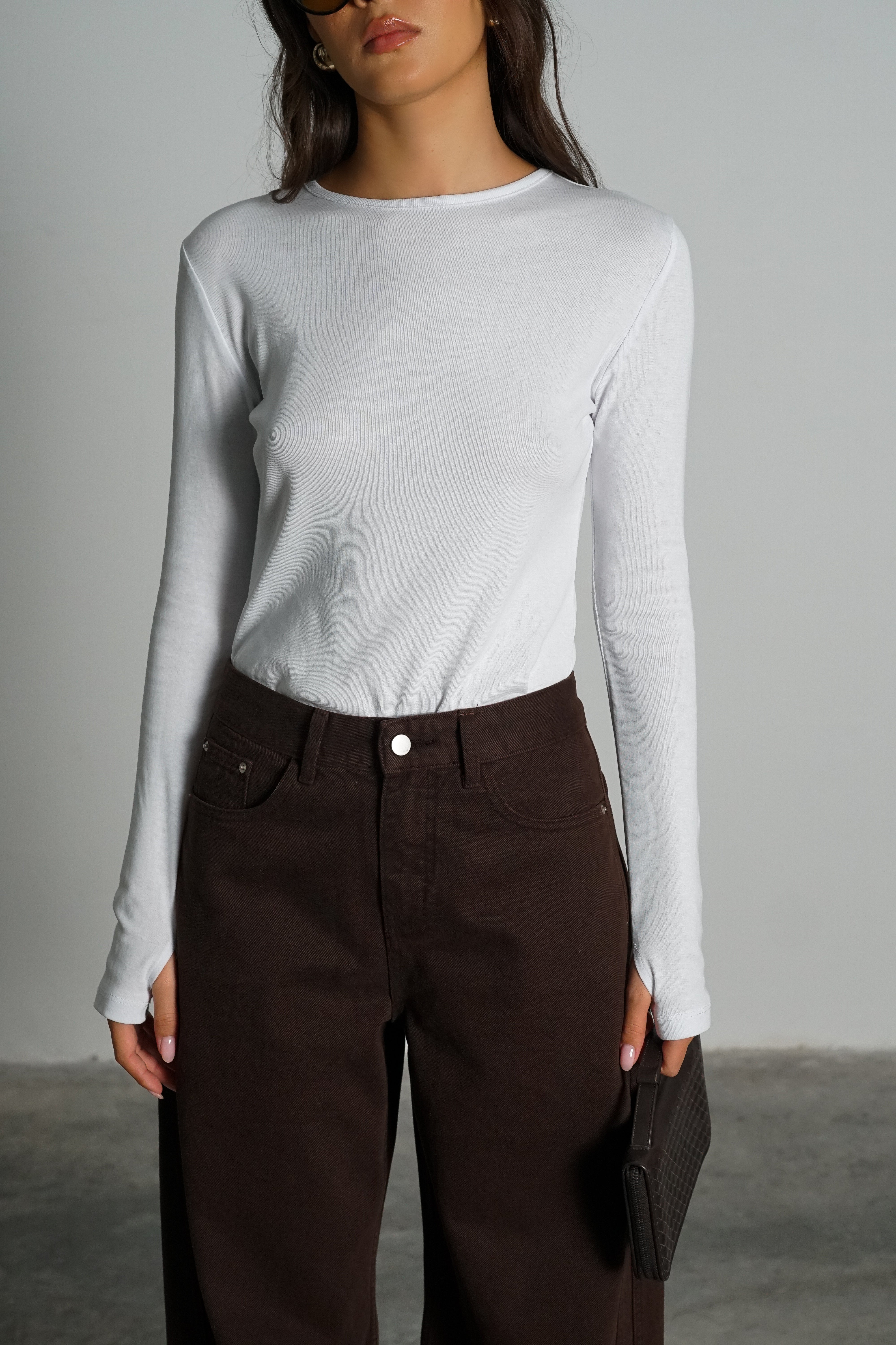 חולצת רייס-לבן