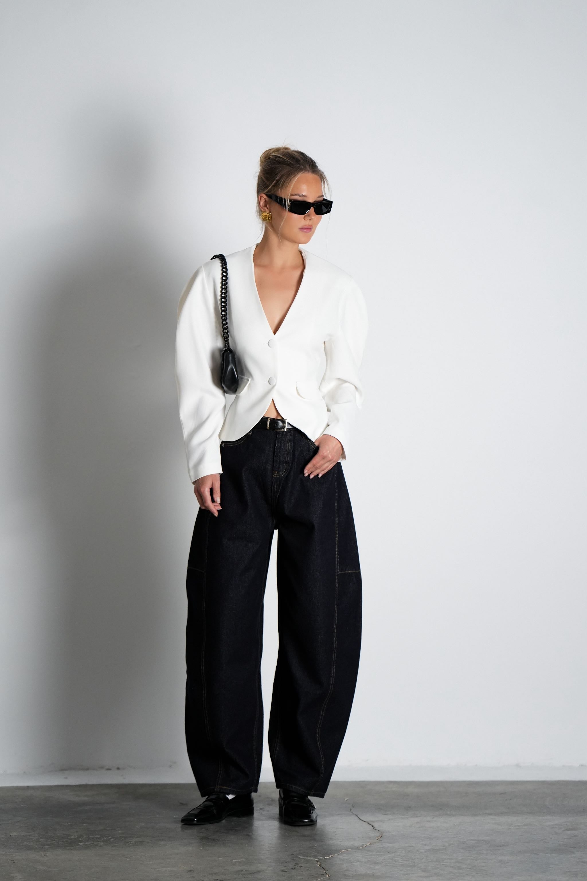 ג'קט אמיליה-לבן