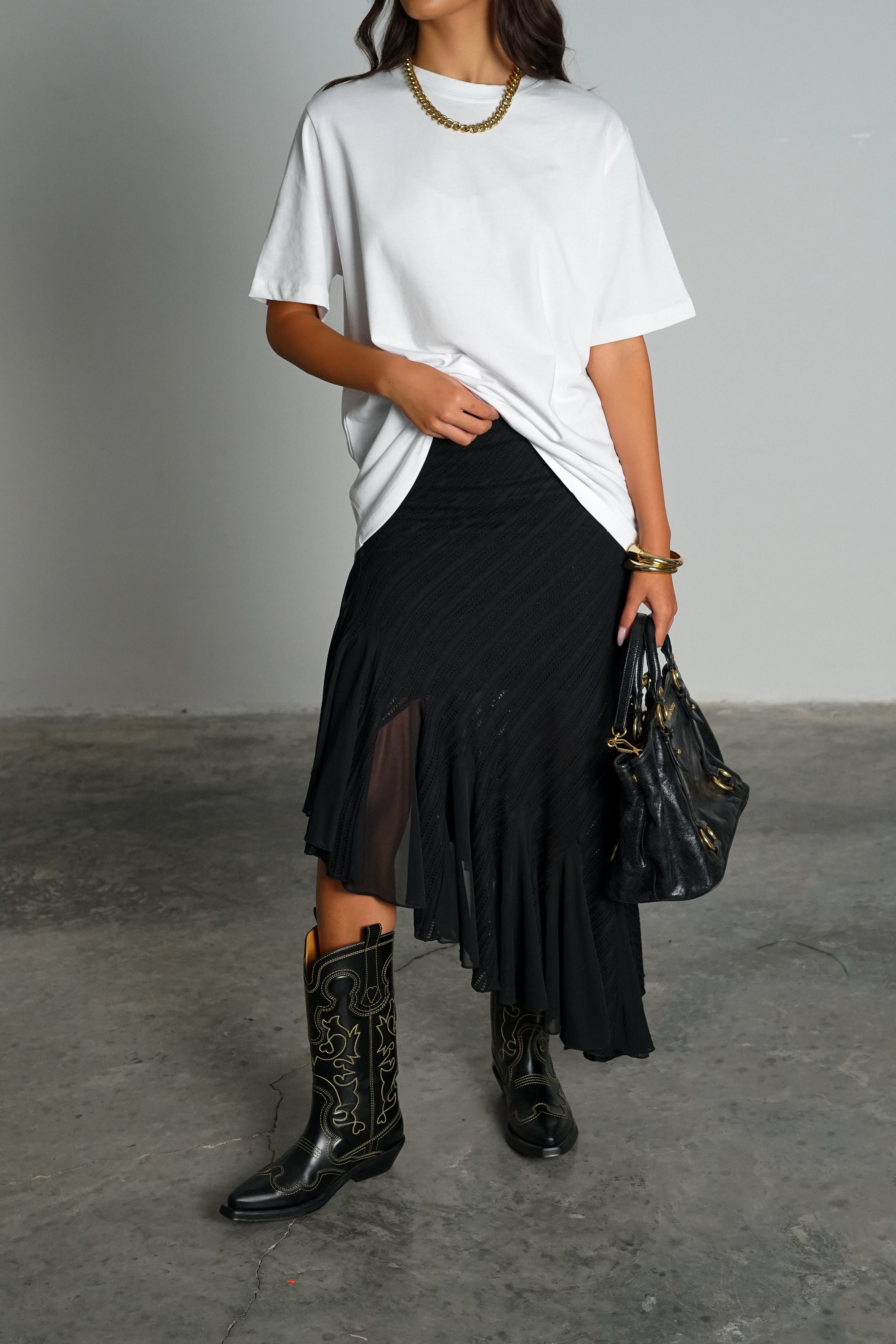 חצאית דנזי-שחור