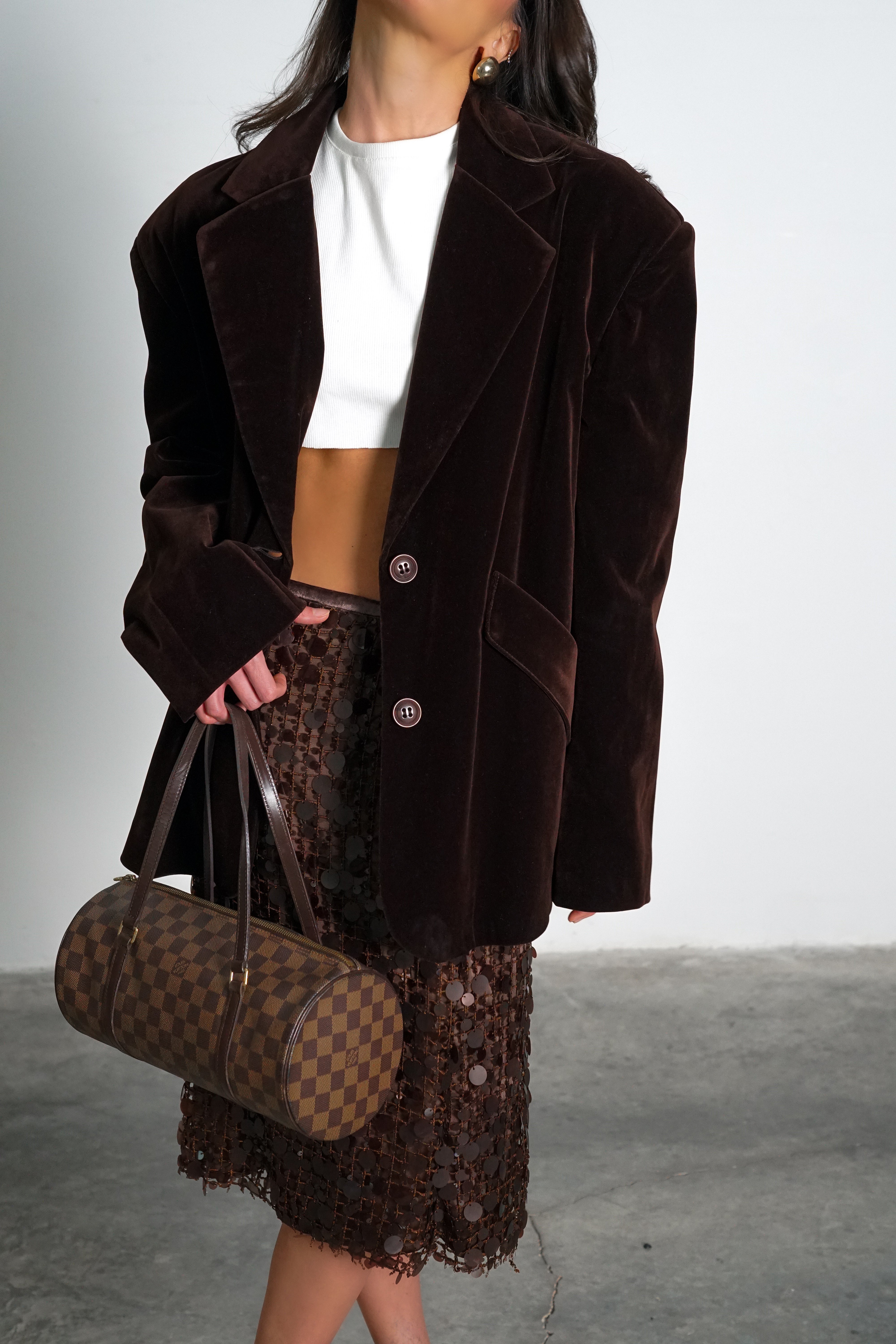 ג'קט הנינג-חום שוקולד