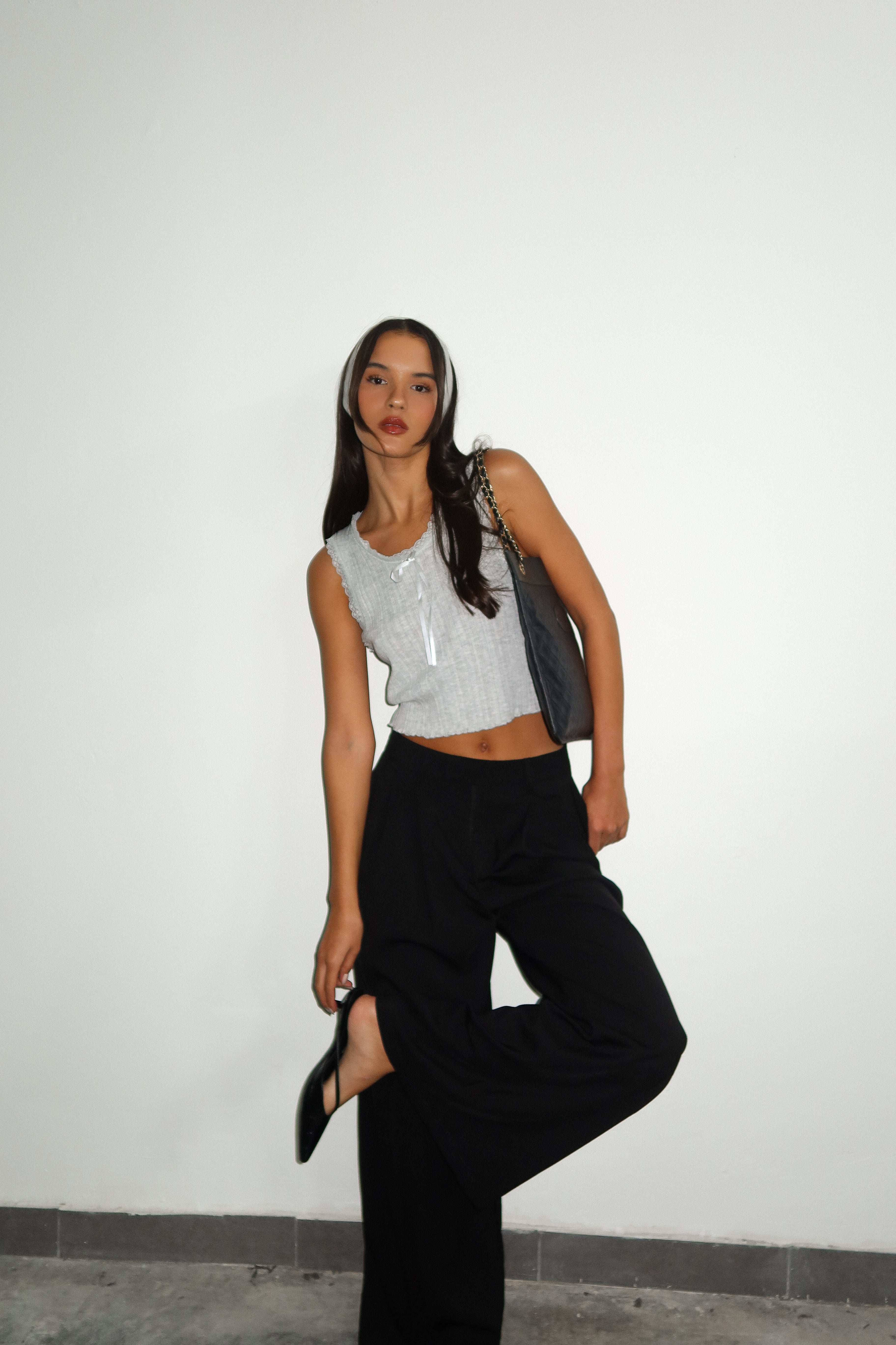 גופיית רומינה-אפור