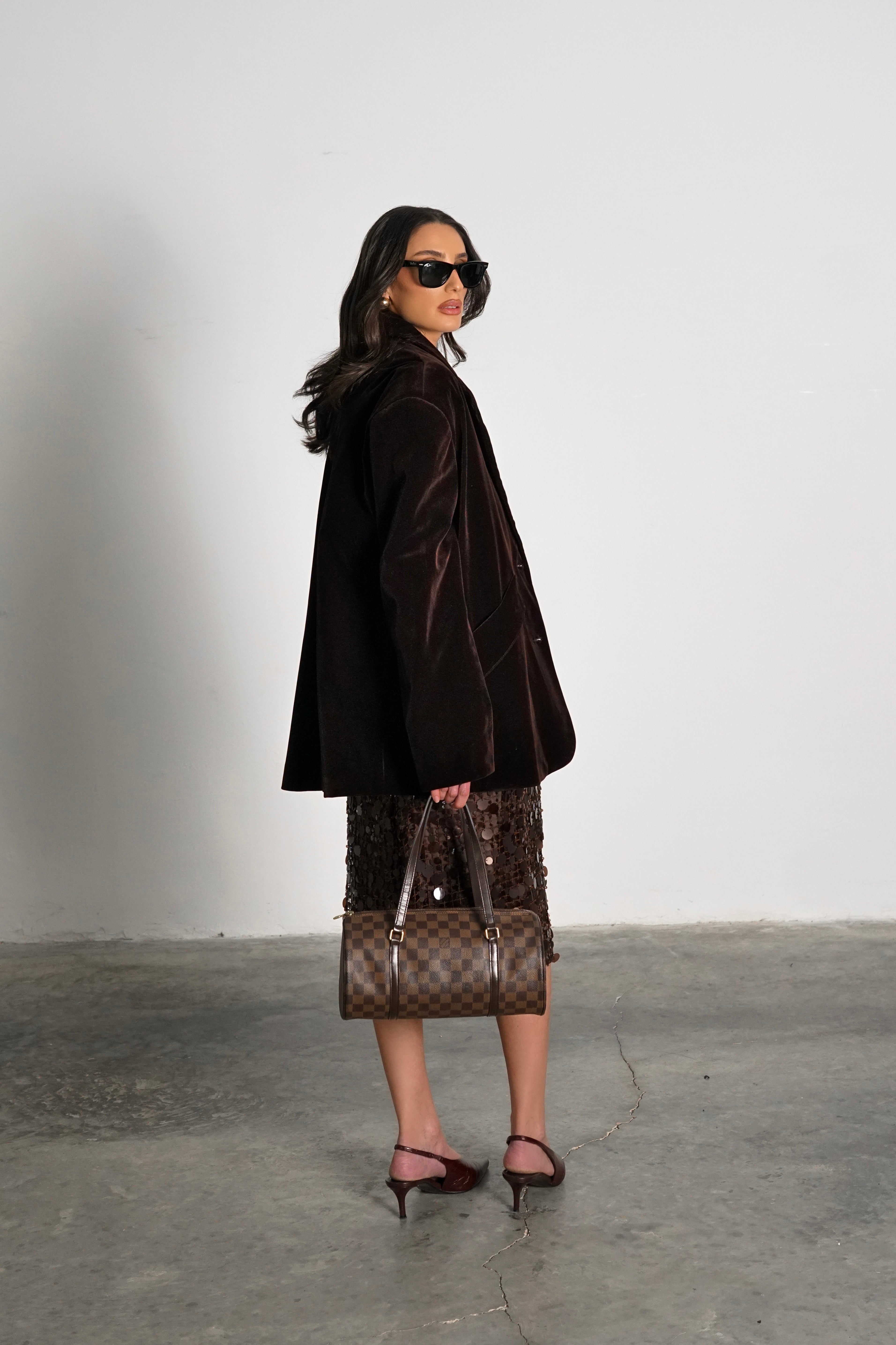 ג'קט הנינג-חום שוקולד