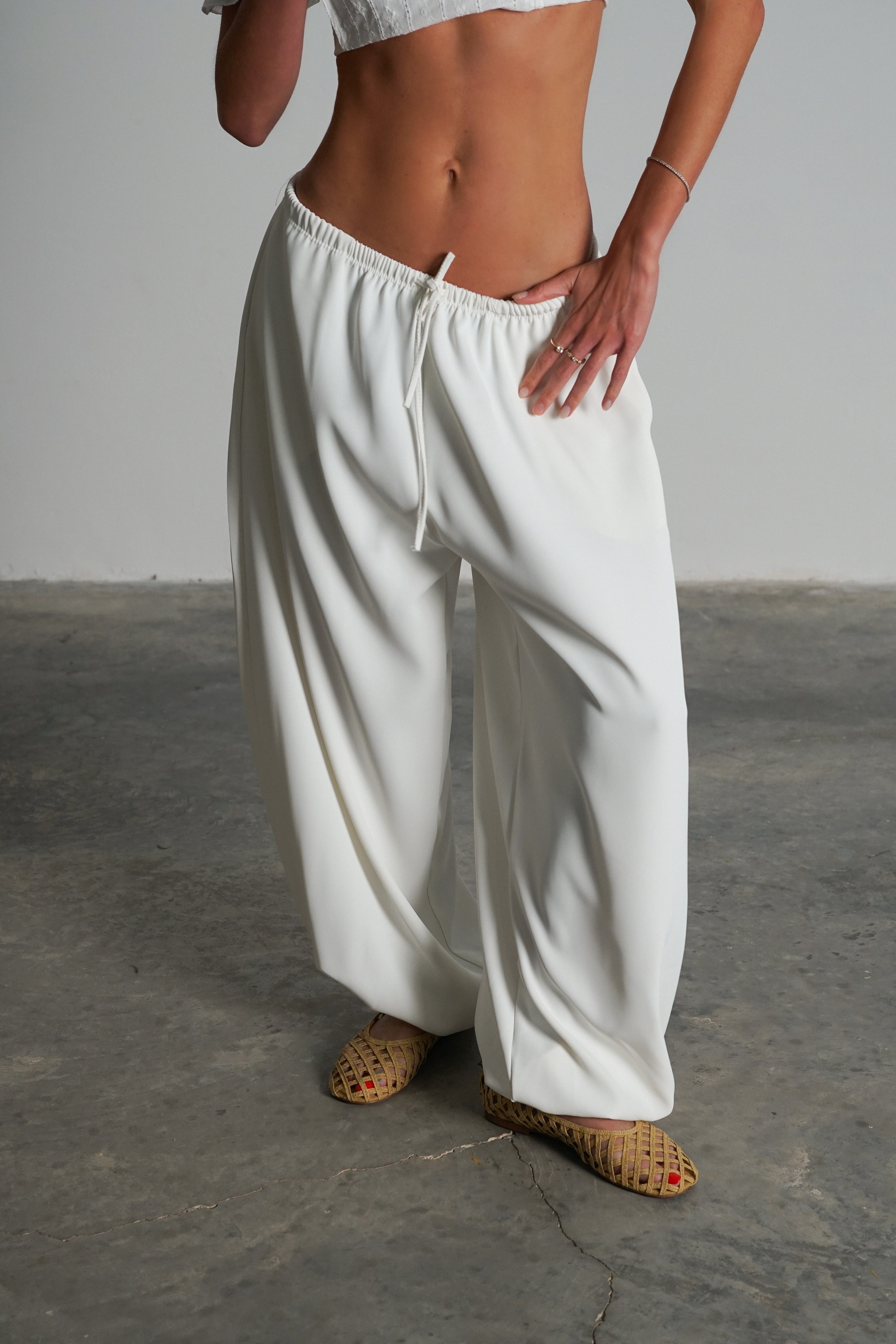 מכנסי קמיקי-לבן