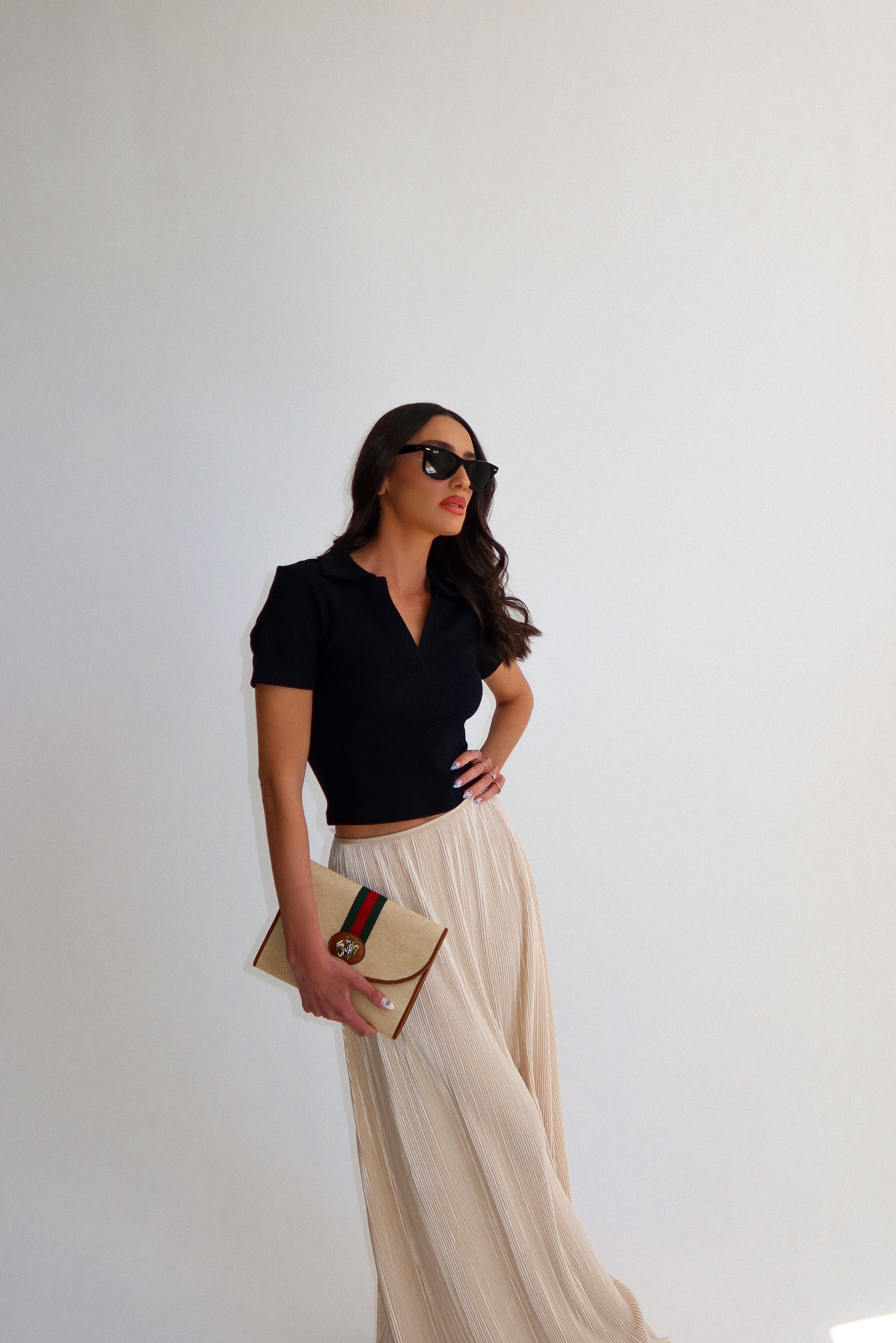 חולצת שיינה-שחור