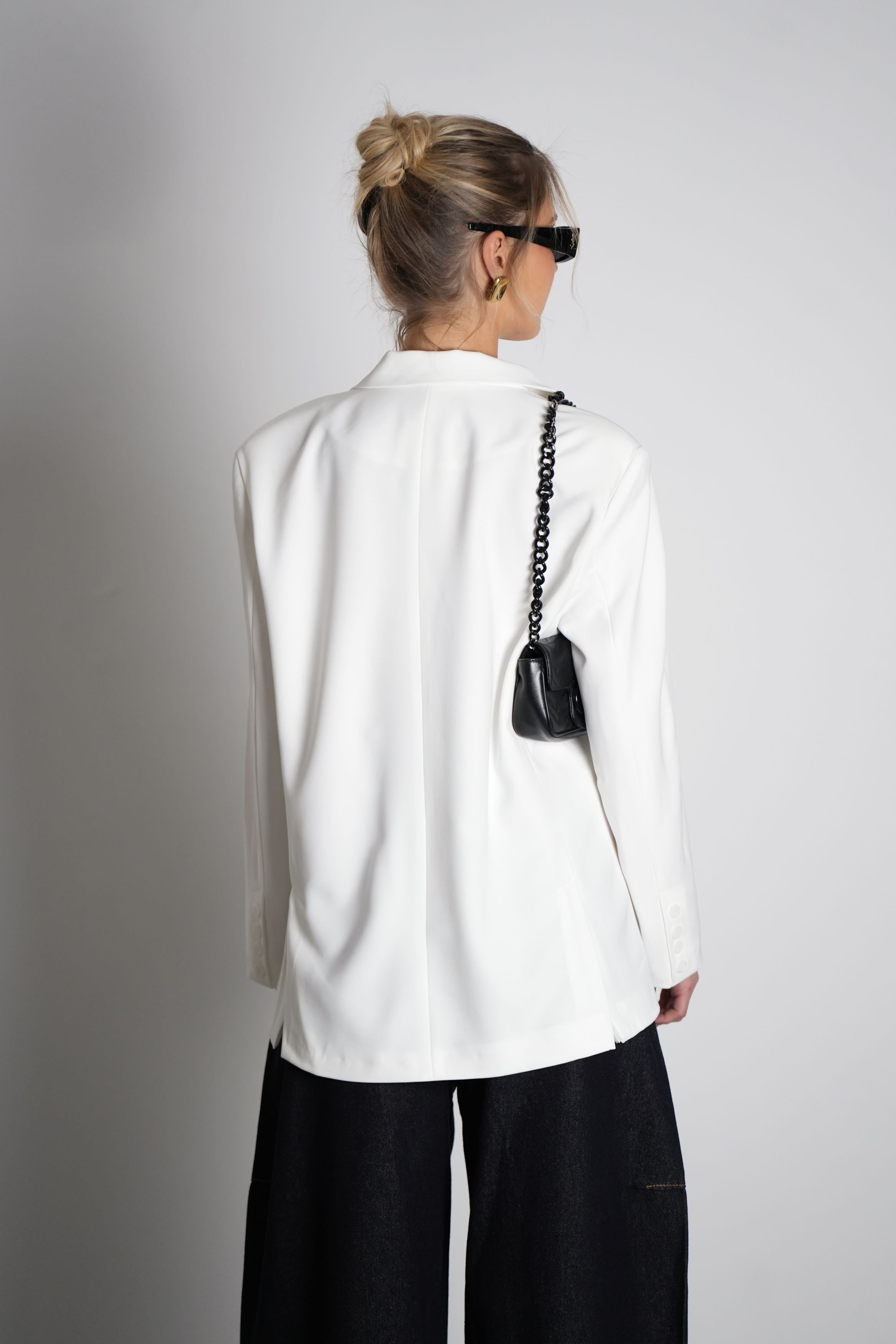 ג'קט דיקטו-לבן