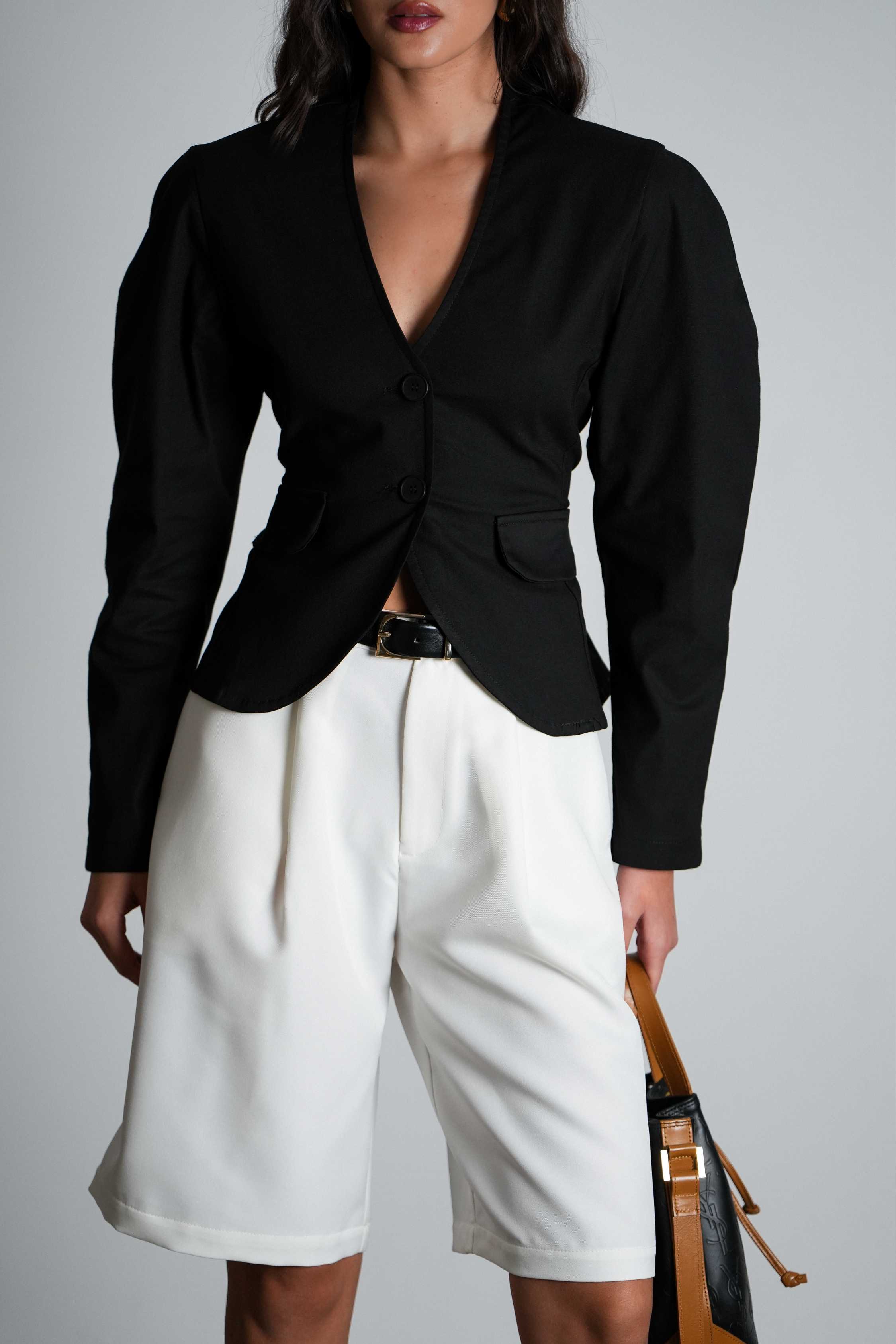 חולצת ליריקה-שחור