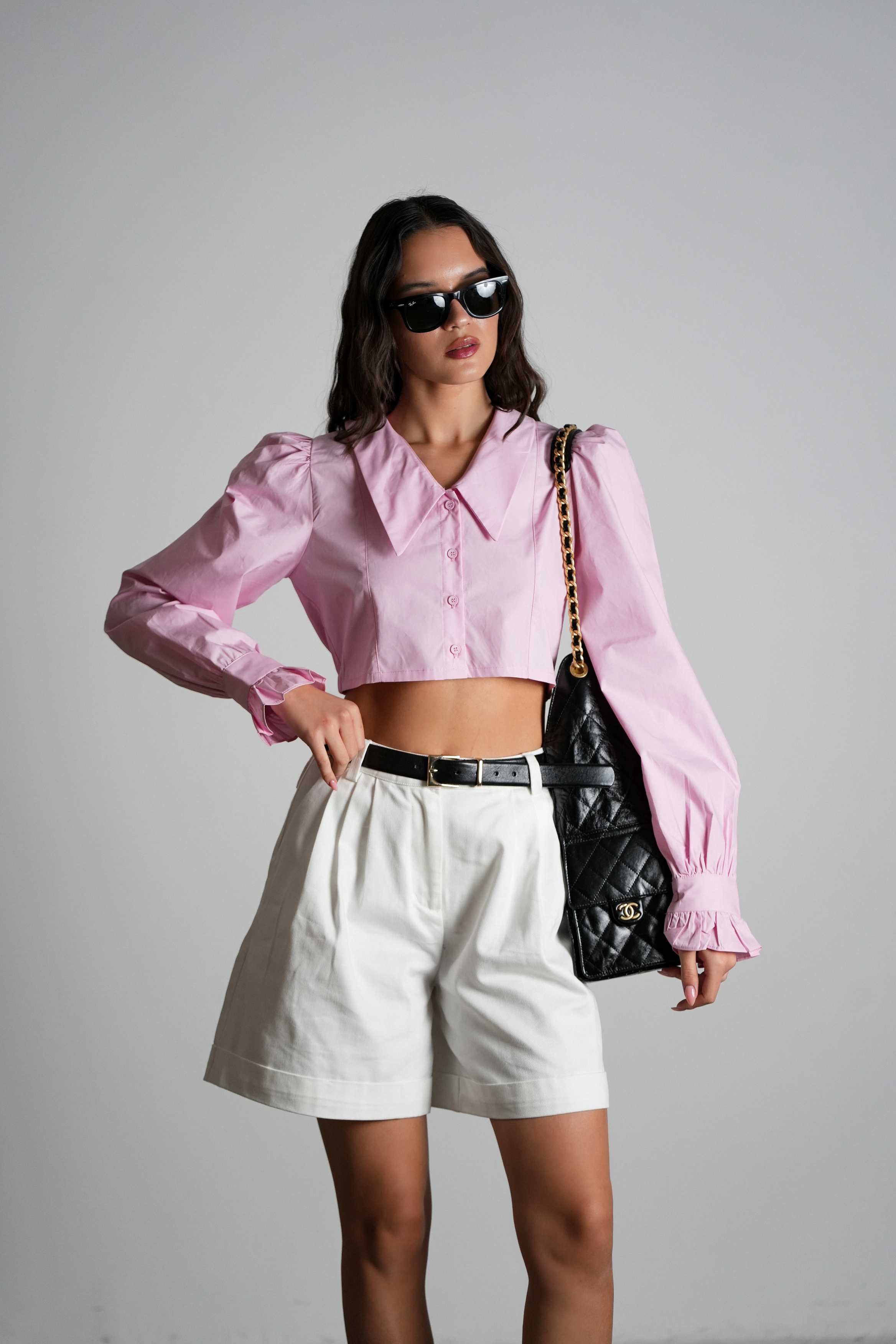 חולצת אפלגייט-ורוד