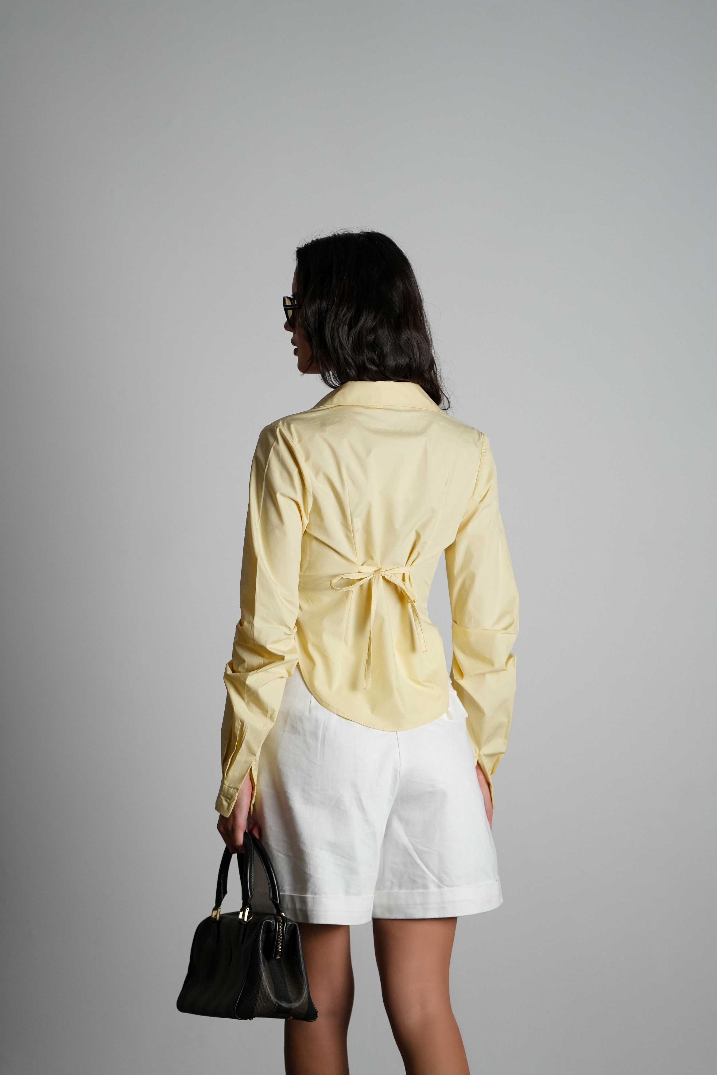 חולצת סאנסה-צהוב