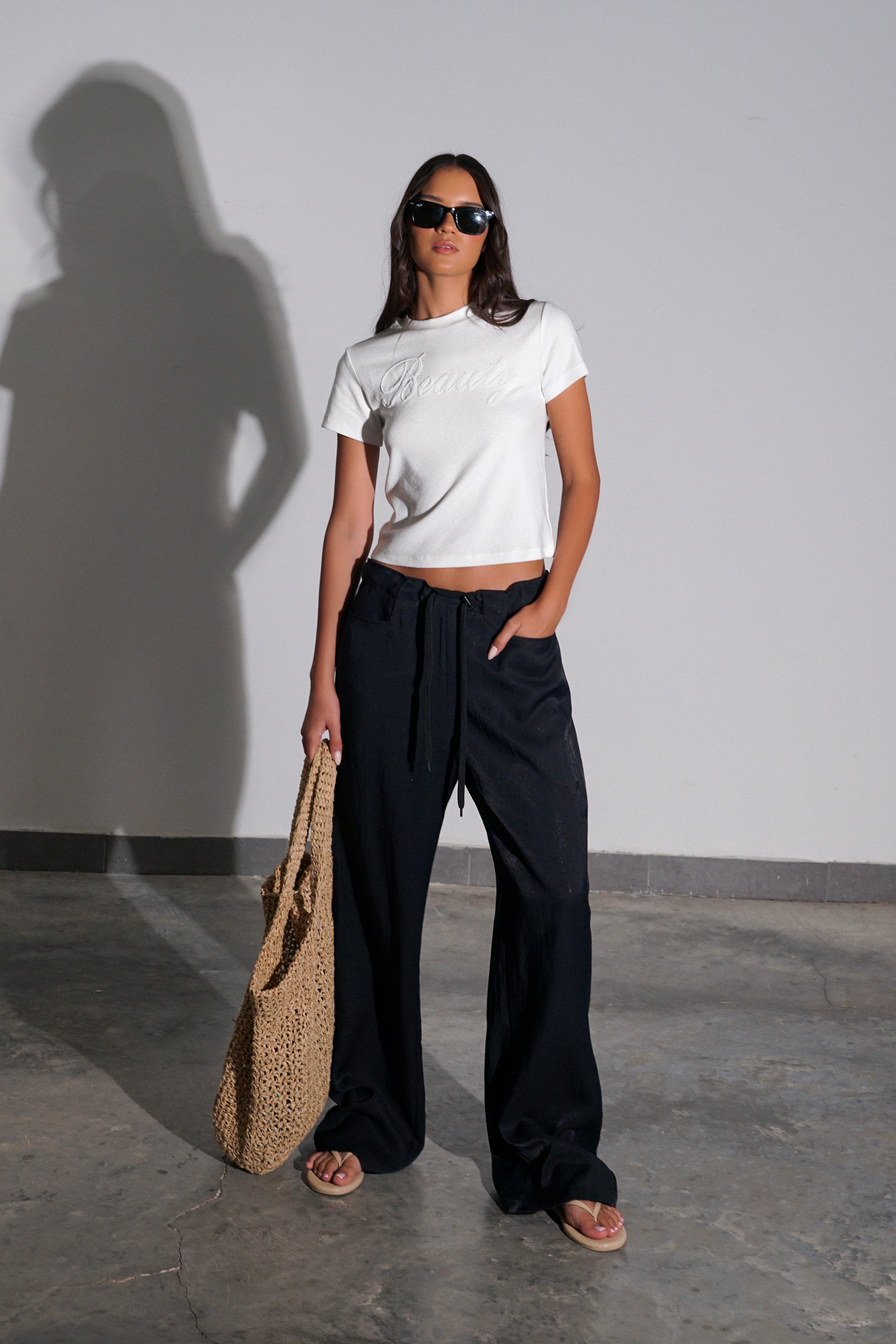 מכנסי שיינה-שחור