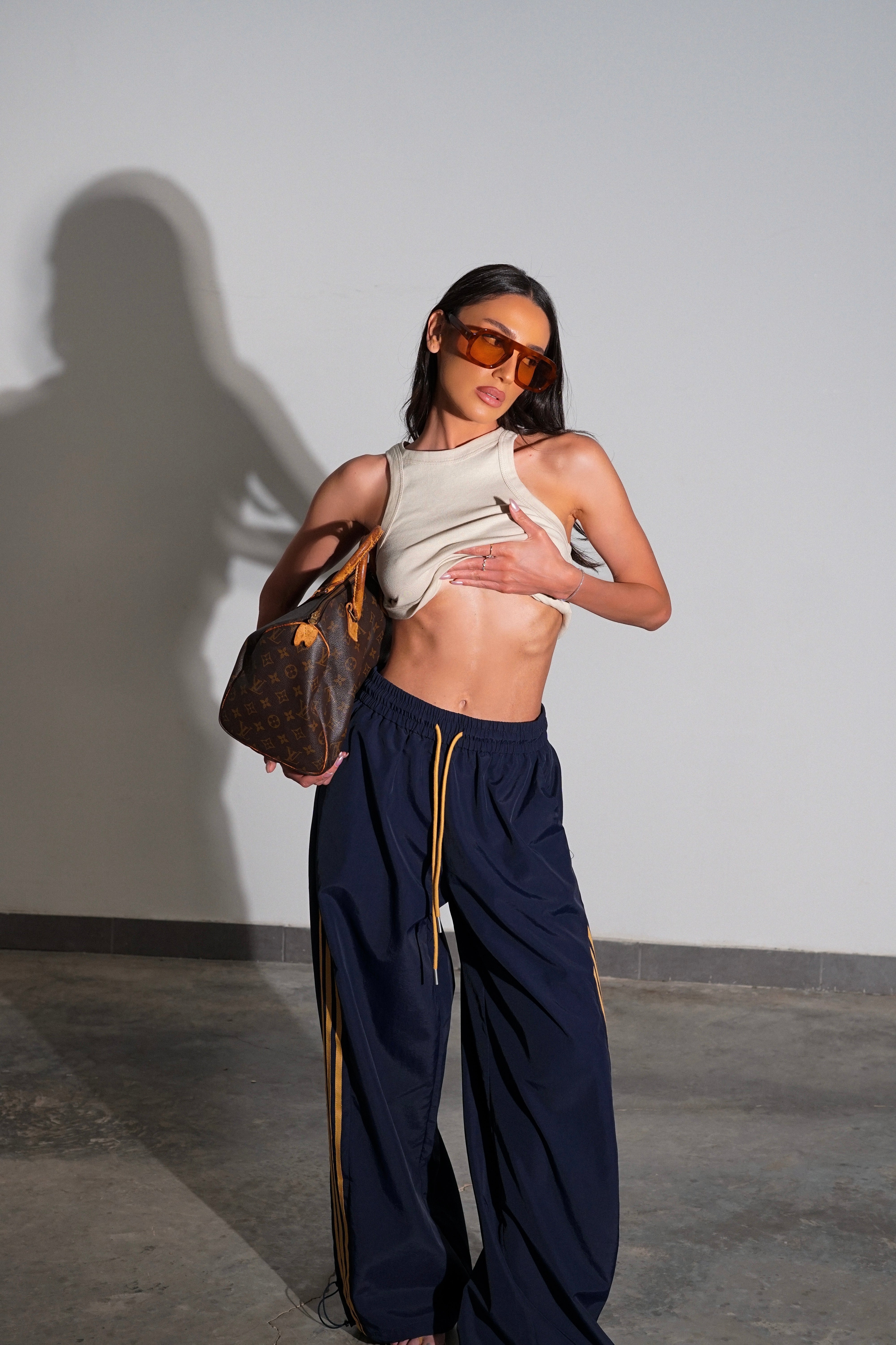 מכנסי בירדן-כחול