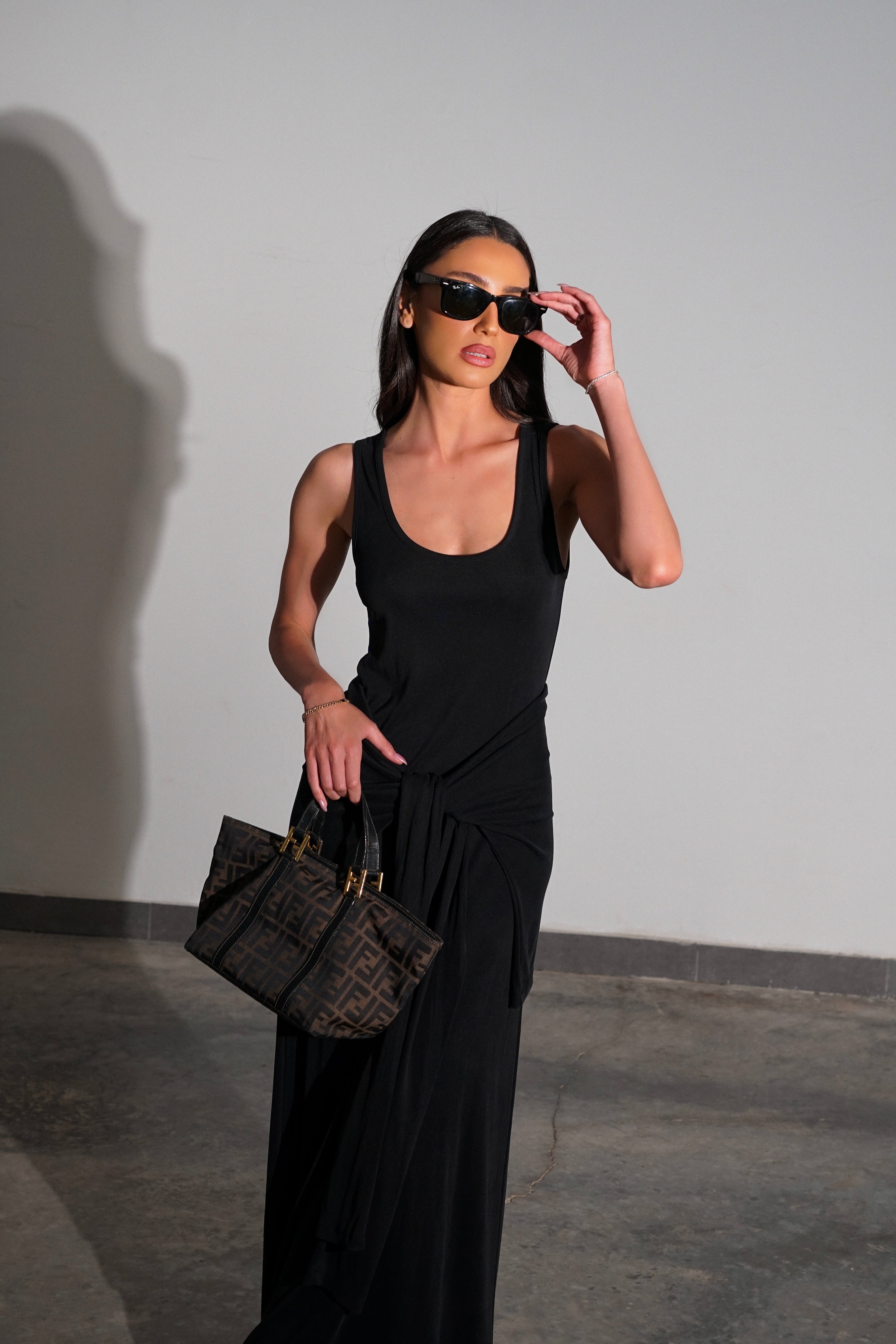 שמלת מליפס-שחור