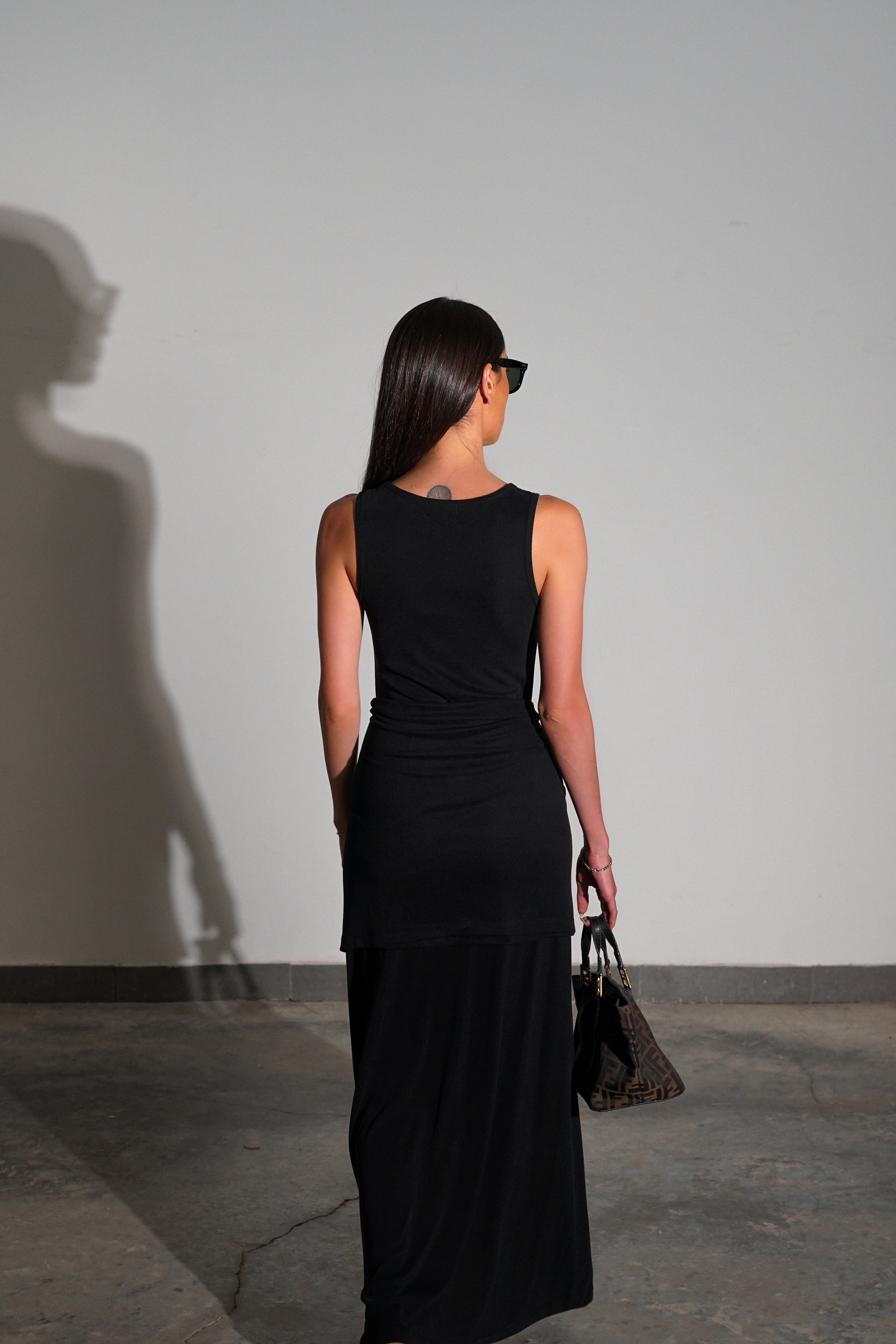 שמלת מליפס-שחור