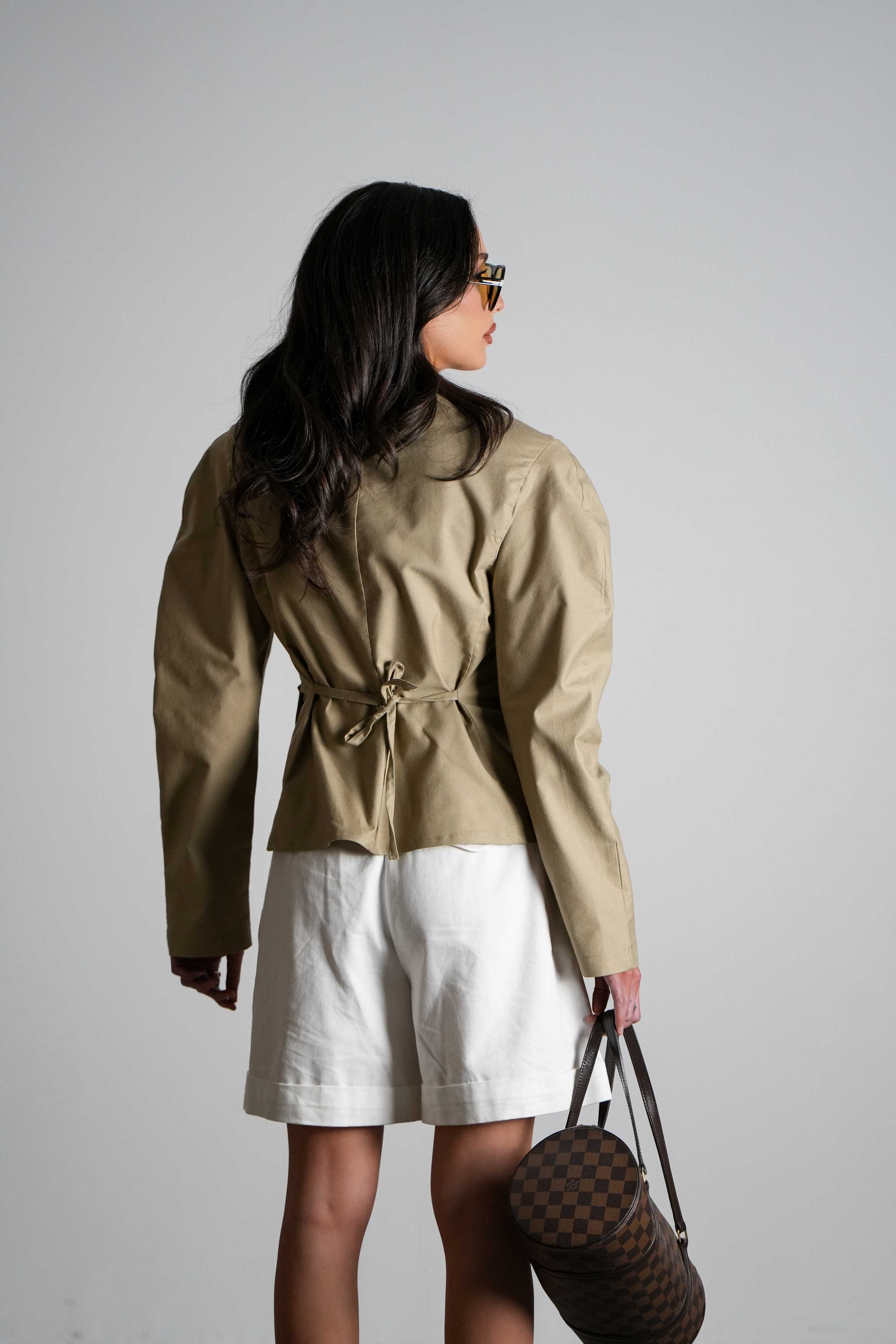 חולצת ליריקה-חאקי