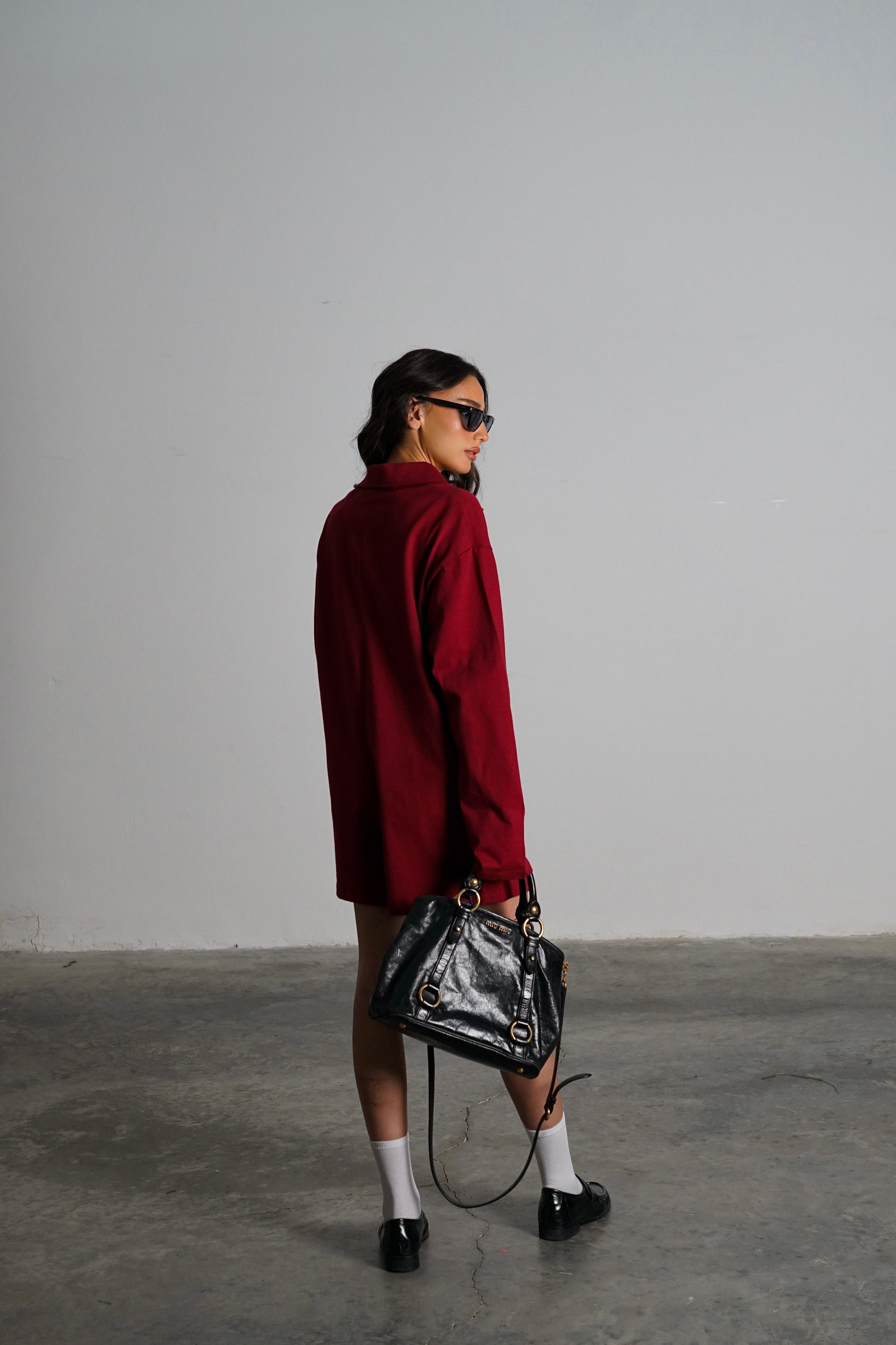 אוברול ריטמי-בורדו