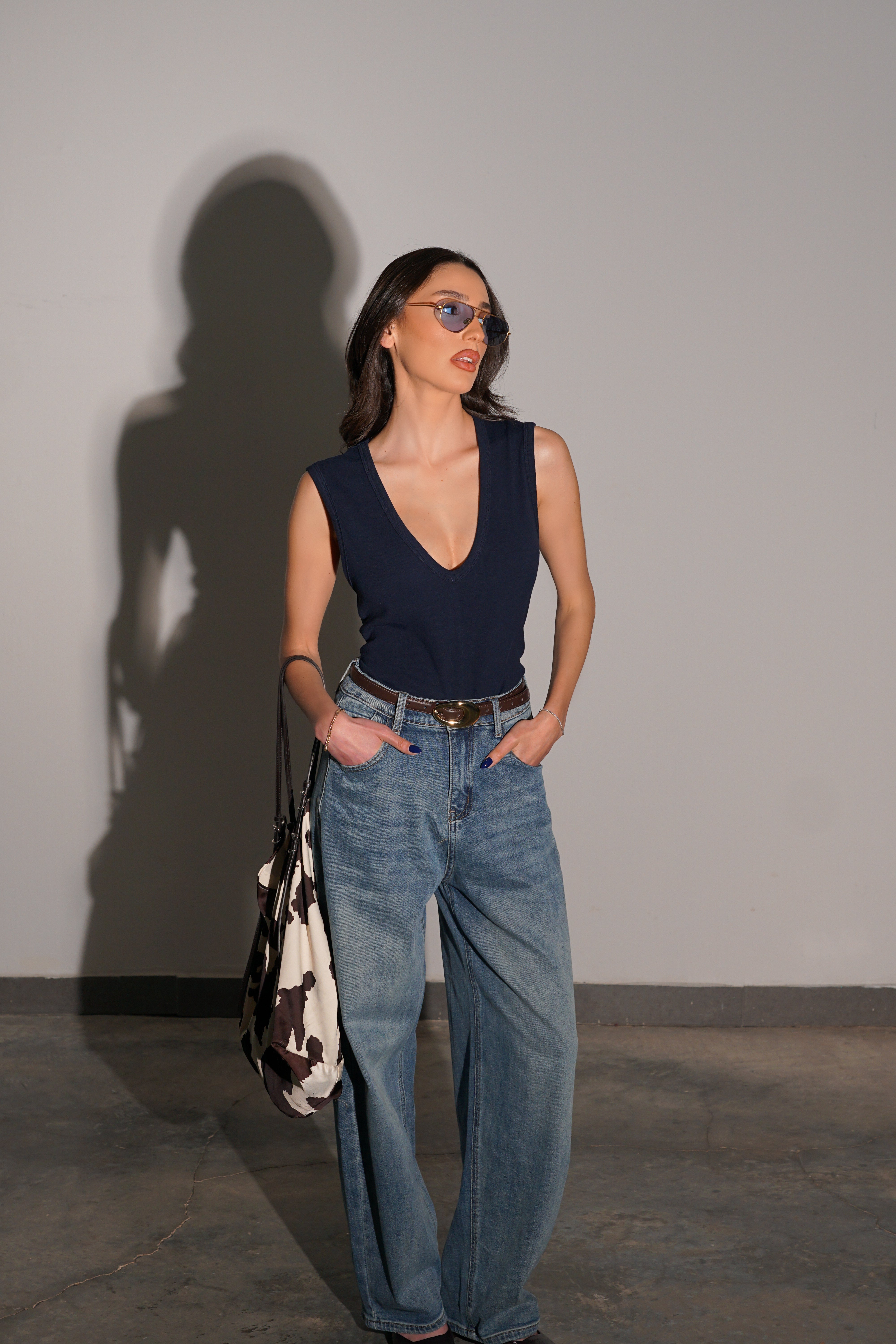 גופיית וינס-כחול