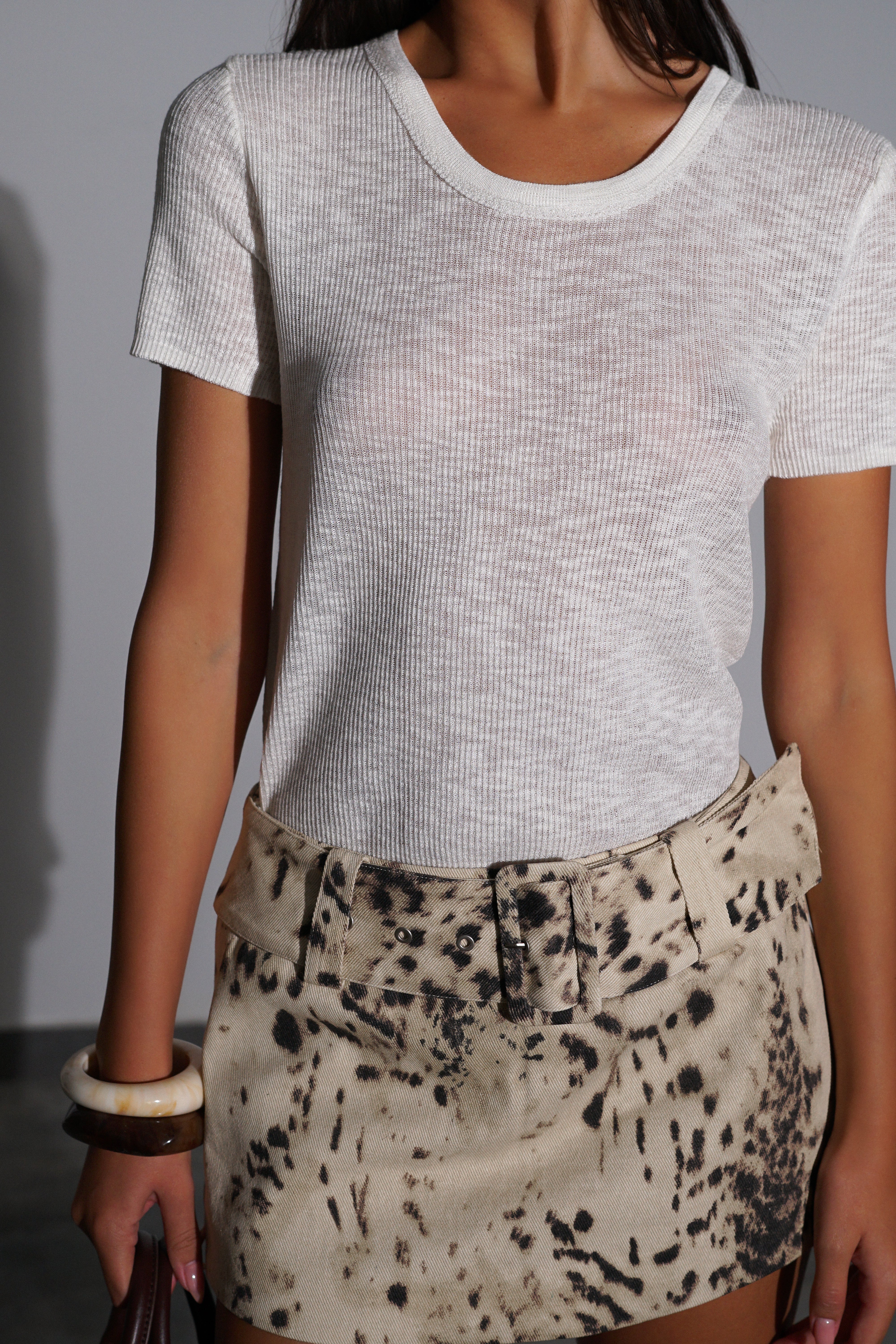 חולצת קירי-שמנת