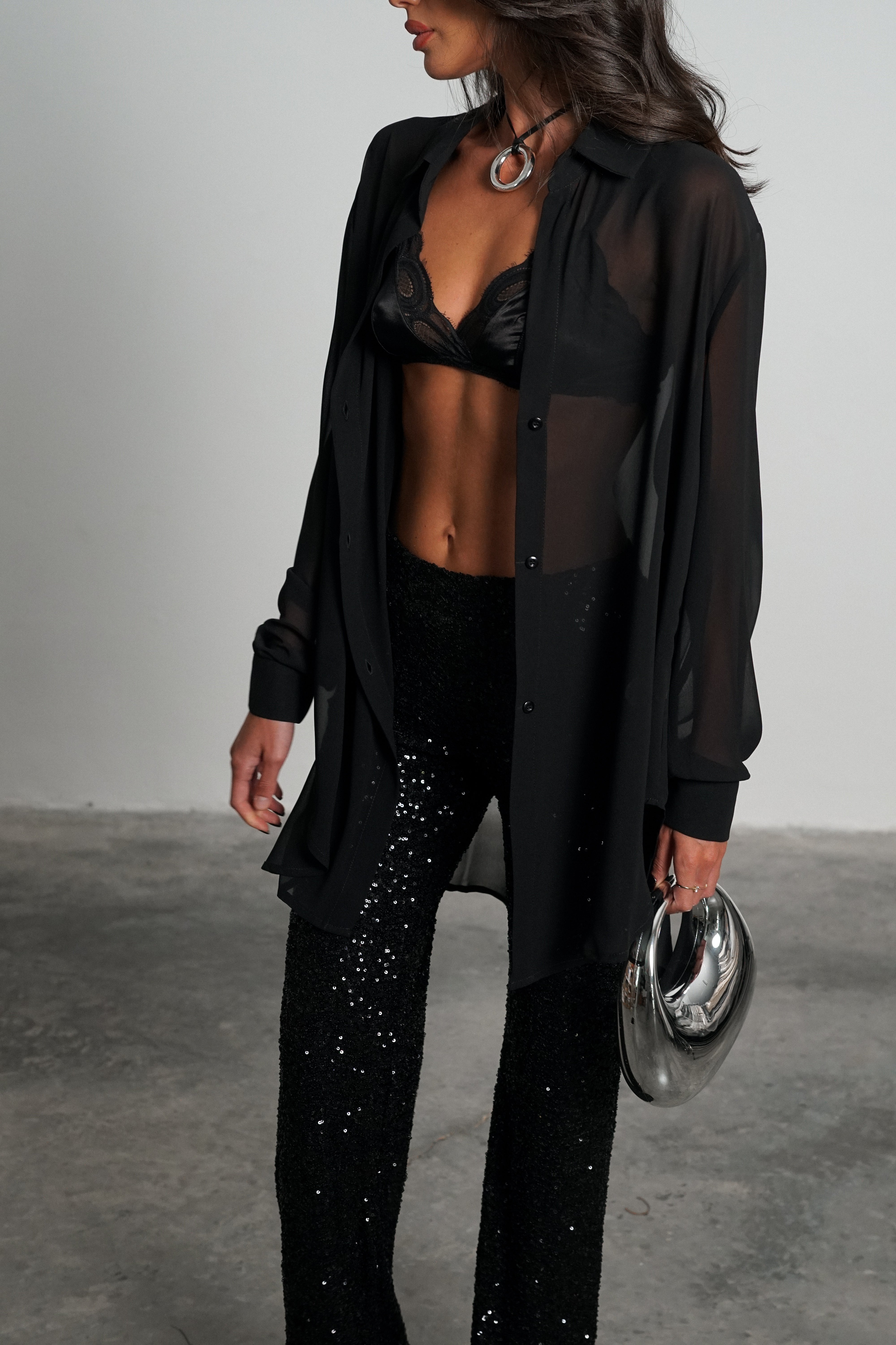 חולצת אריקה-שחור